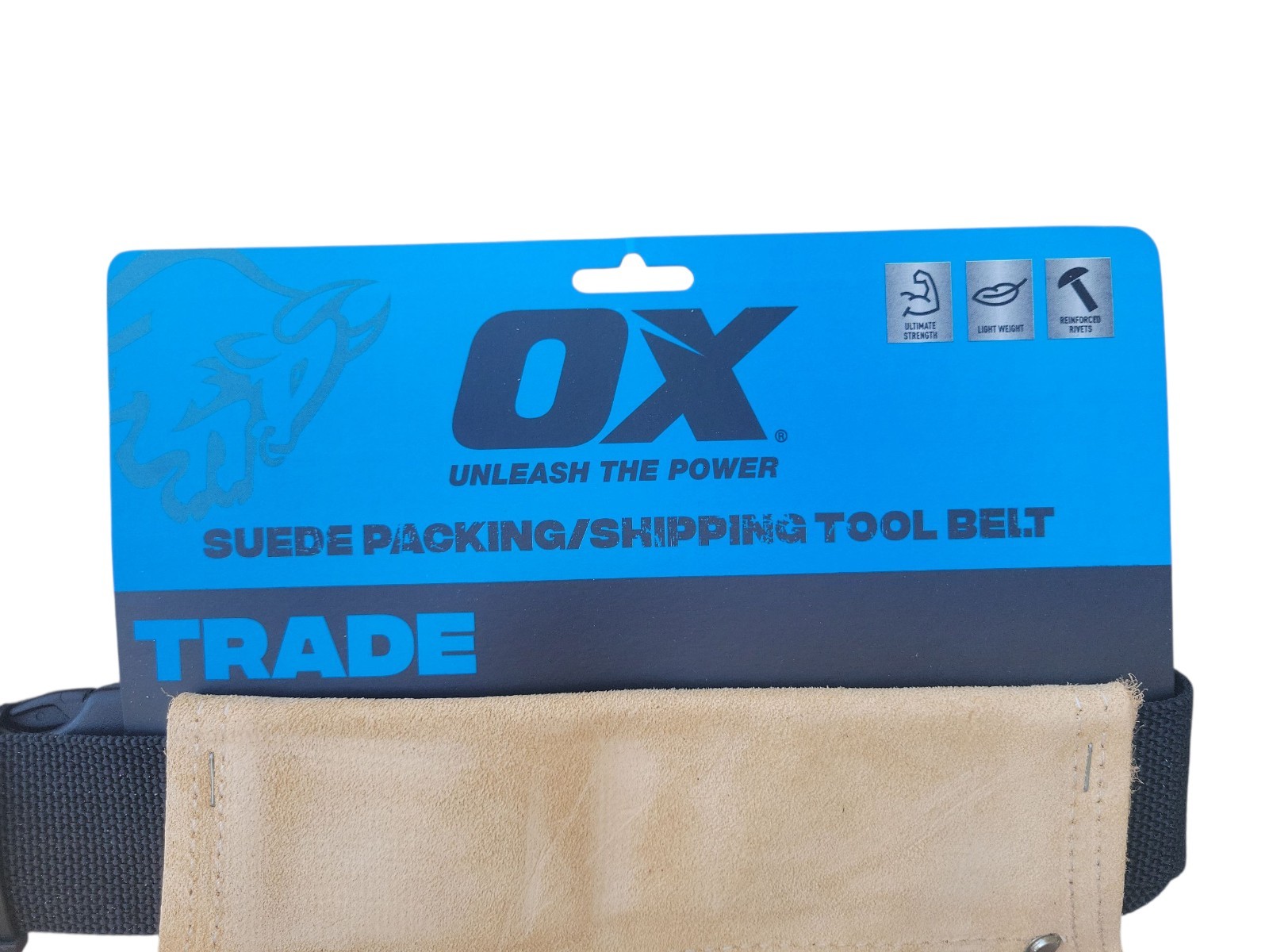 Lot of 5 OX Tools Pro Construction Belt Suede 2-Piece OX-T265101