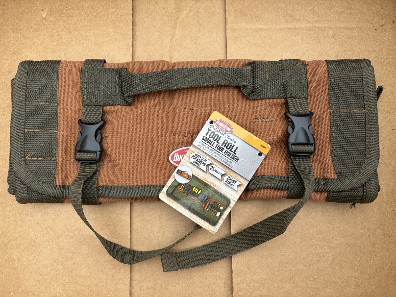 Bucket Boss – Tool Roll, Tool Bags – Original Series (70004) , Brown