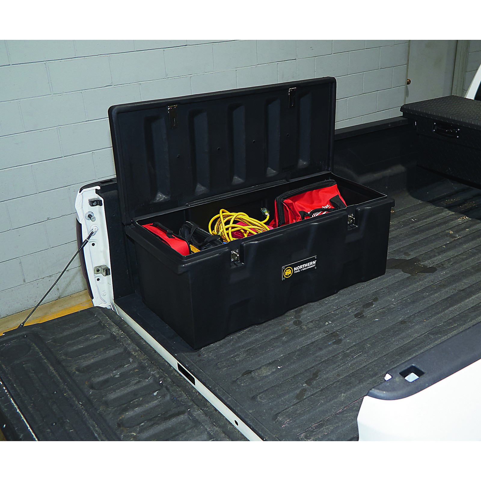 Northern Tool + Equipment 44in. Polyethylene Utility Chest, Black