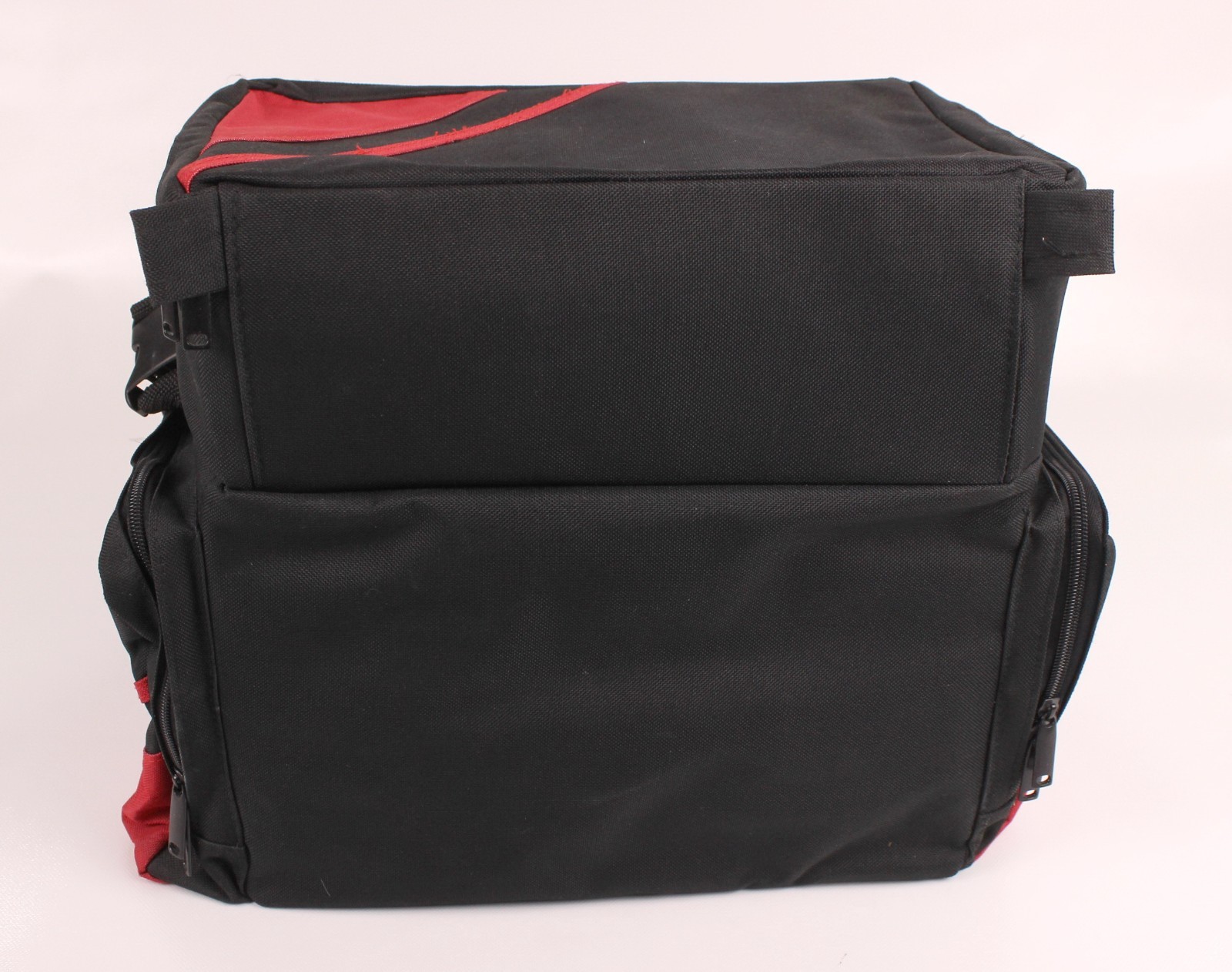 Snap On Large Canvas Fishing Tackle Organizer 15”x9”x12” W/Branded Lures