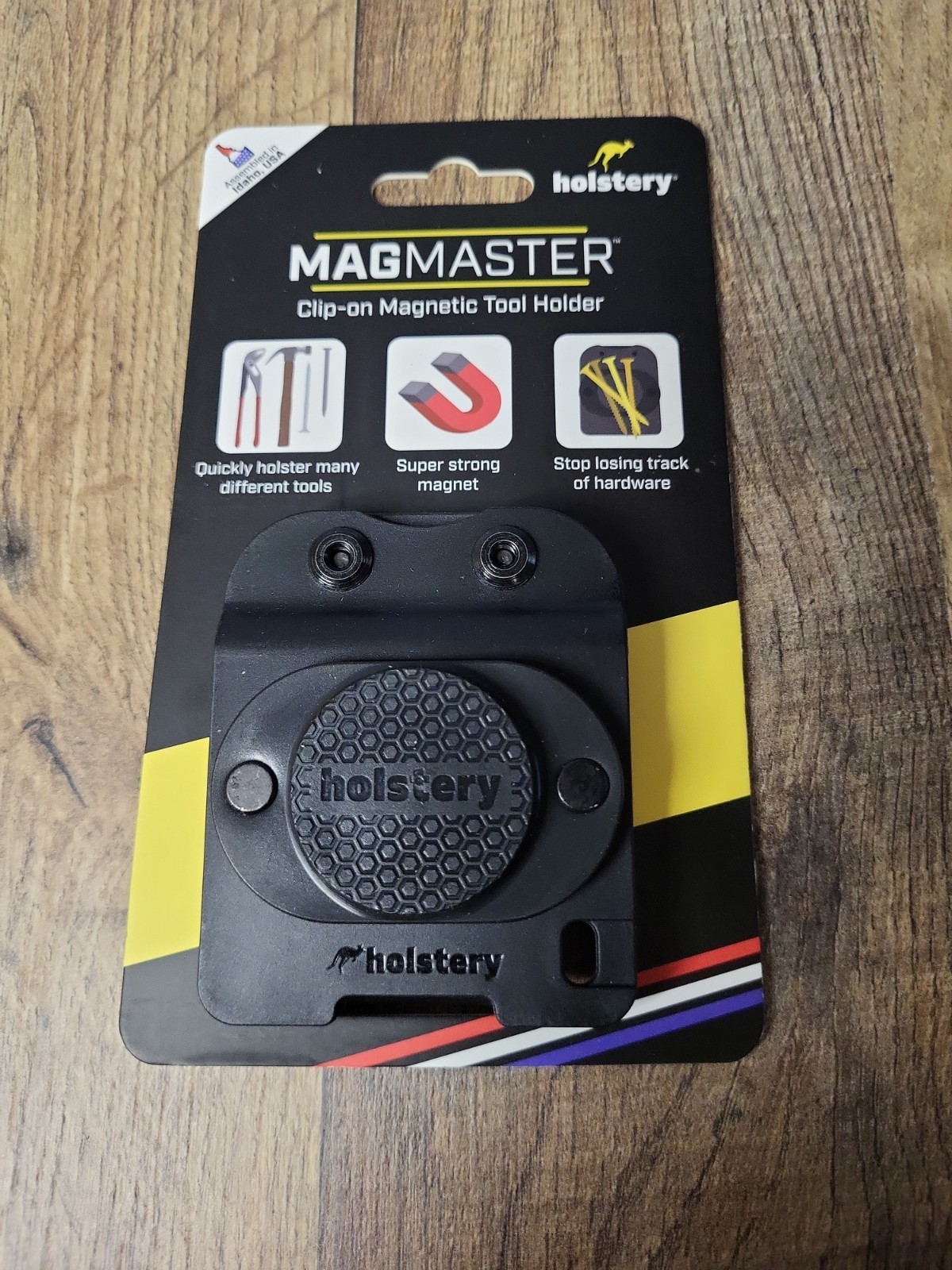 Holstery MagMaster Clip-On Magnetic Tool Holder Brand New Made in the USA