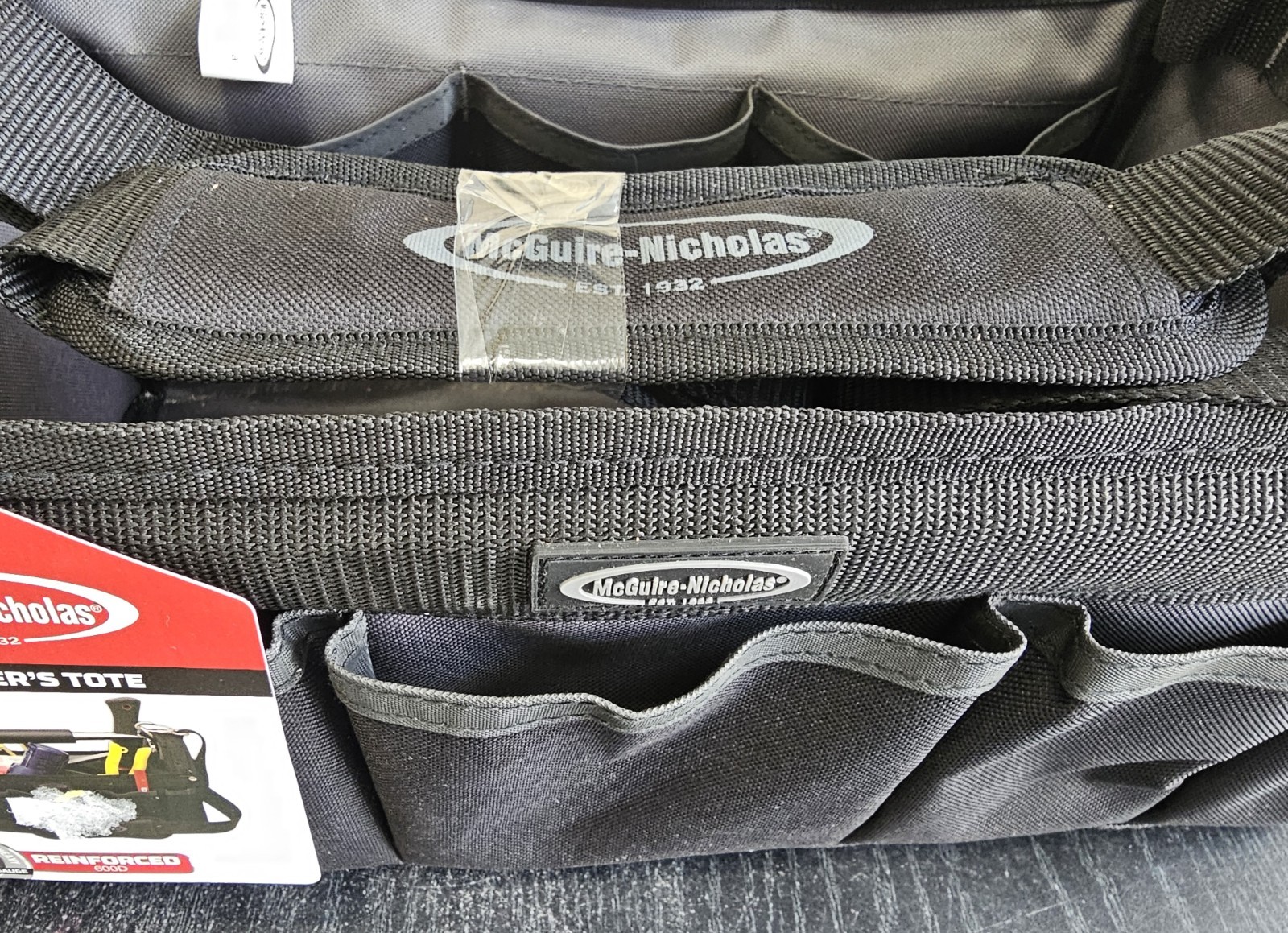 McGuire-Nicholas, Carpenter’s Tote, Plumber’s Tool Organizer 16″ 22217-1 NEW