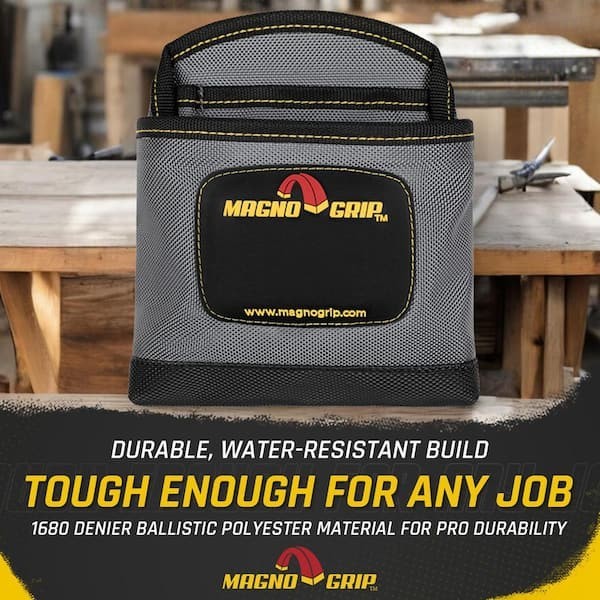 6.5 In. Platinum Pro Magnetic Clip-On Nail Utility Pouch