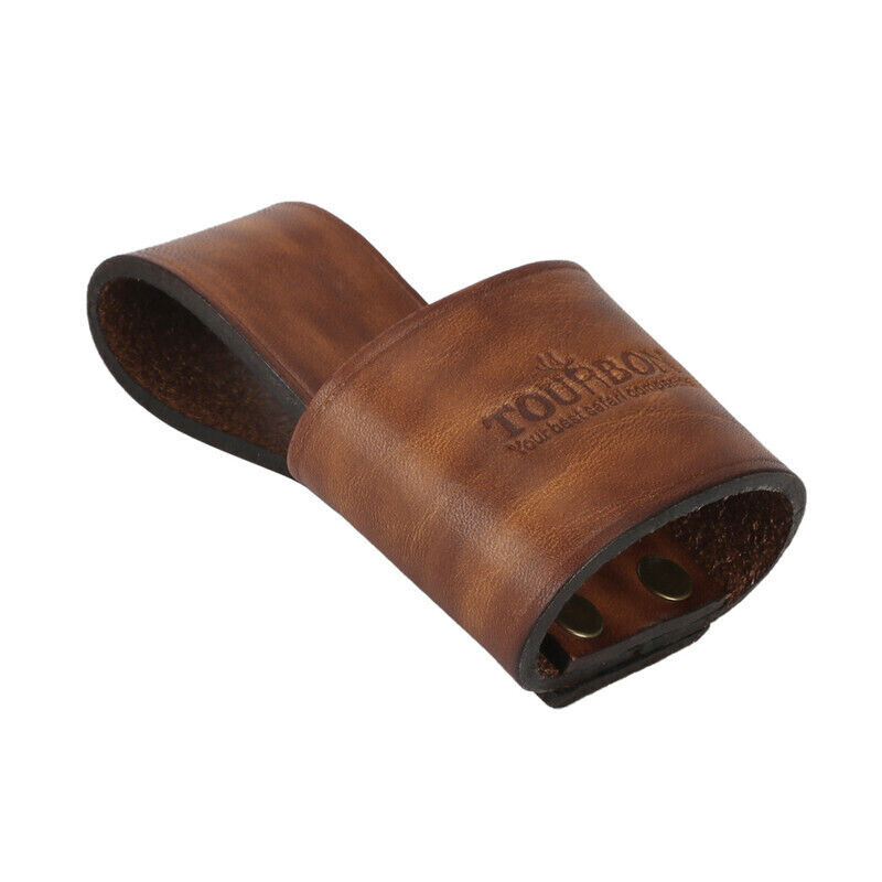 Real Leather Axe Handle Holster Hammer Holder Hatchet Tool Belt Pouch US