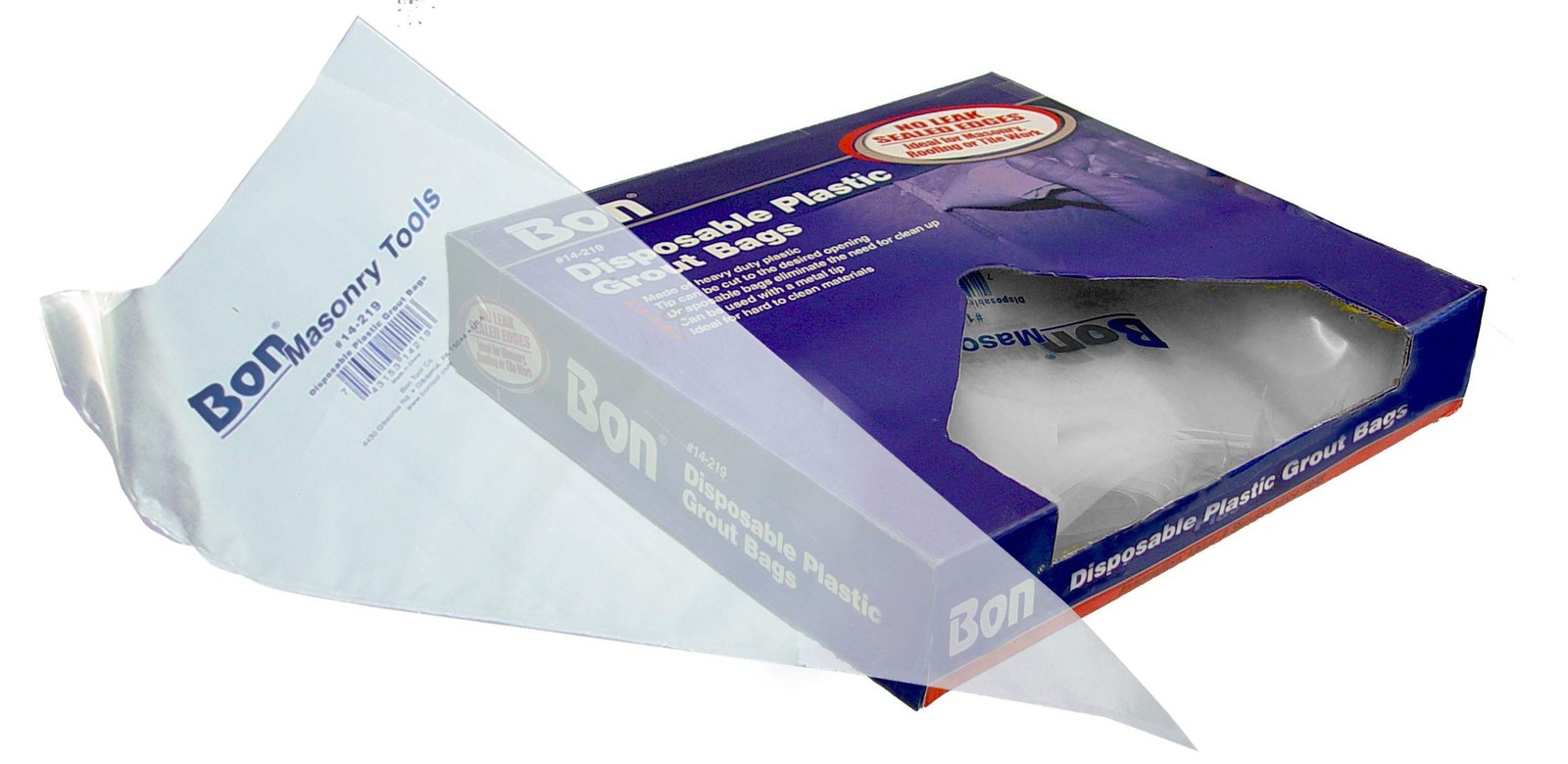 Disposable Plastic Grout Bags Heavy Duty 21 in. x 11 in. Pack of 50 – Cut-to-…