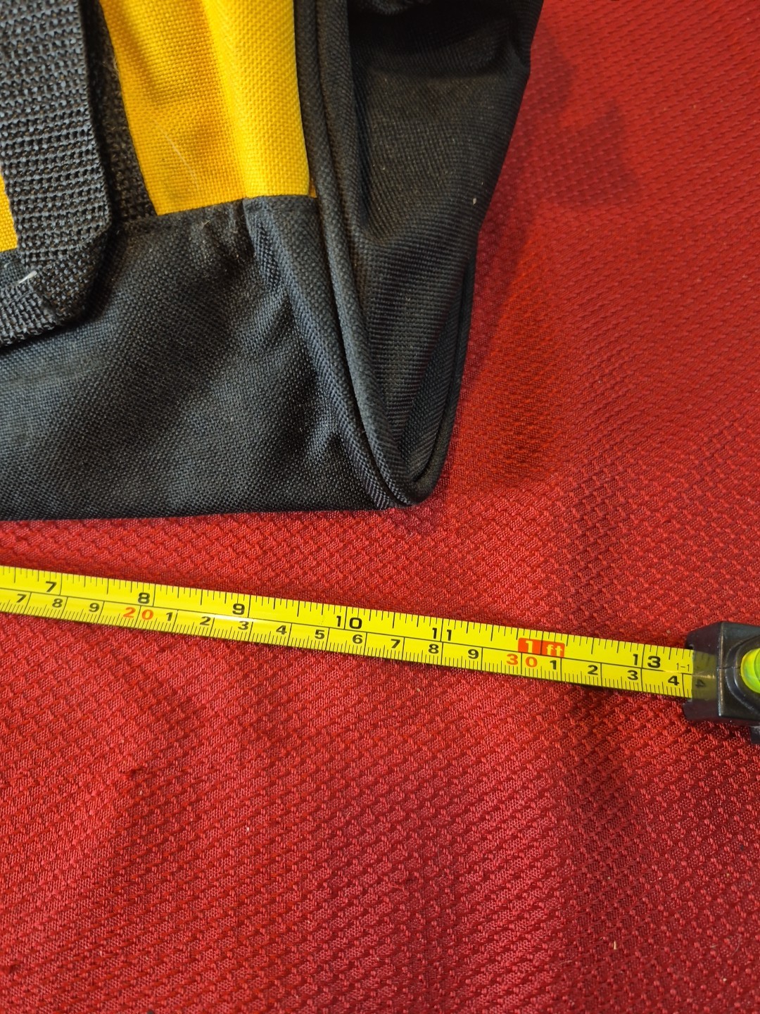 Dewalt Yellow And Black Zipper Bag