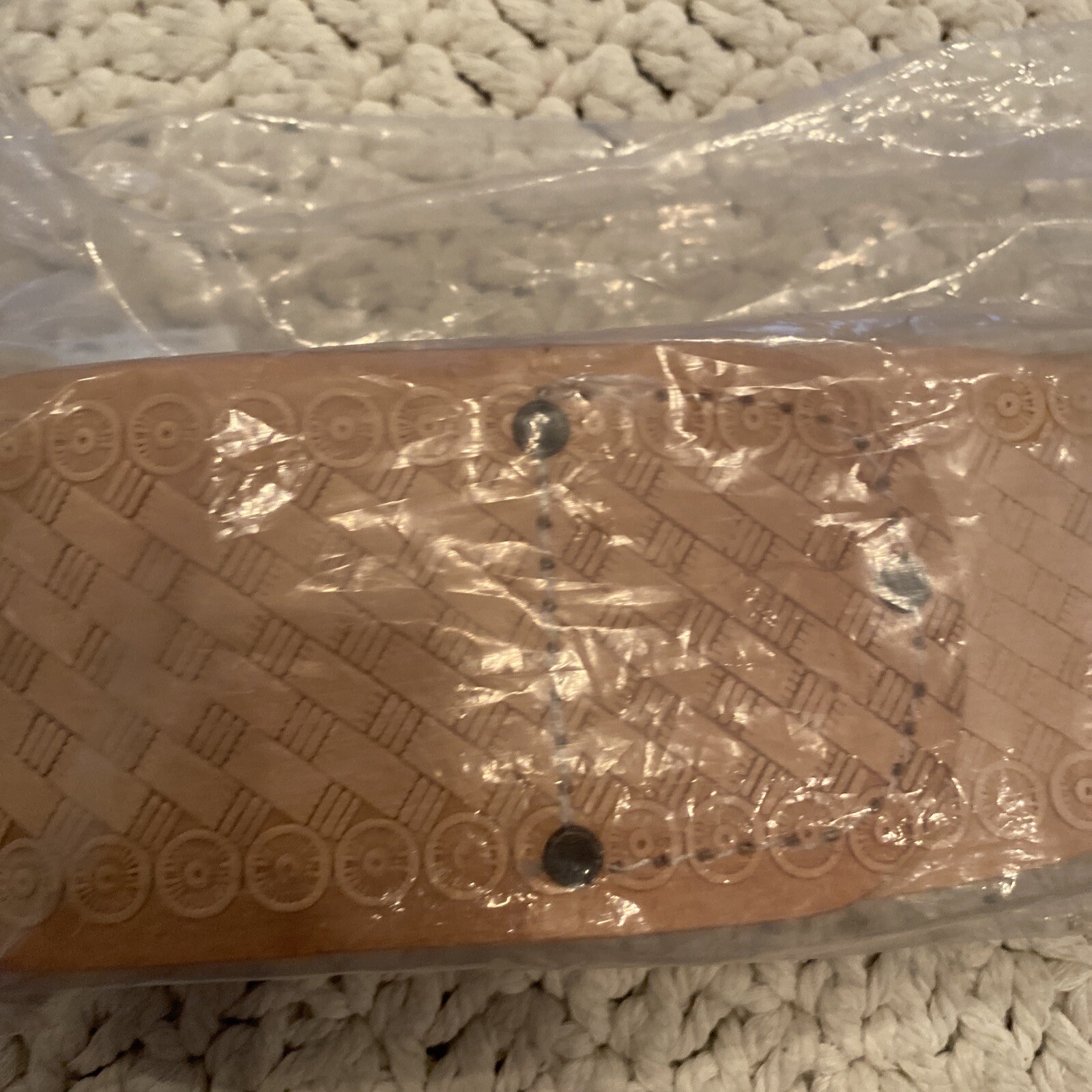 Graintex LB2028 2.3/4’’ Embossed Top Grain Leather Belt For Contractors New