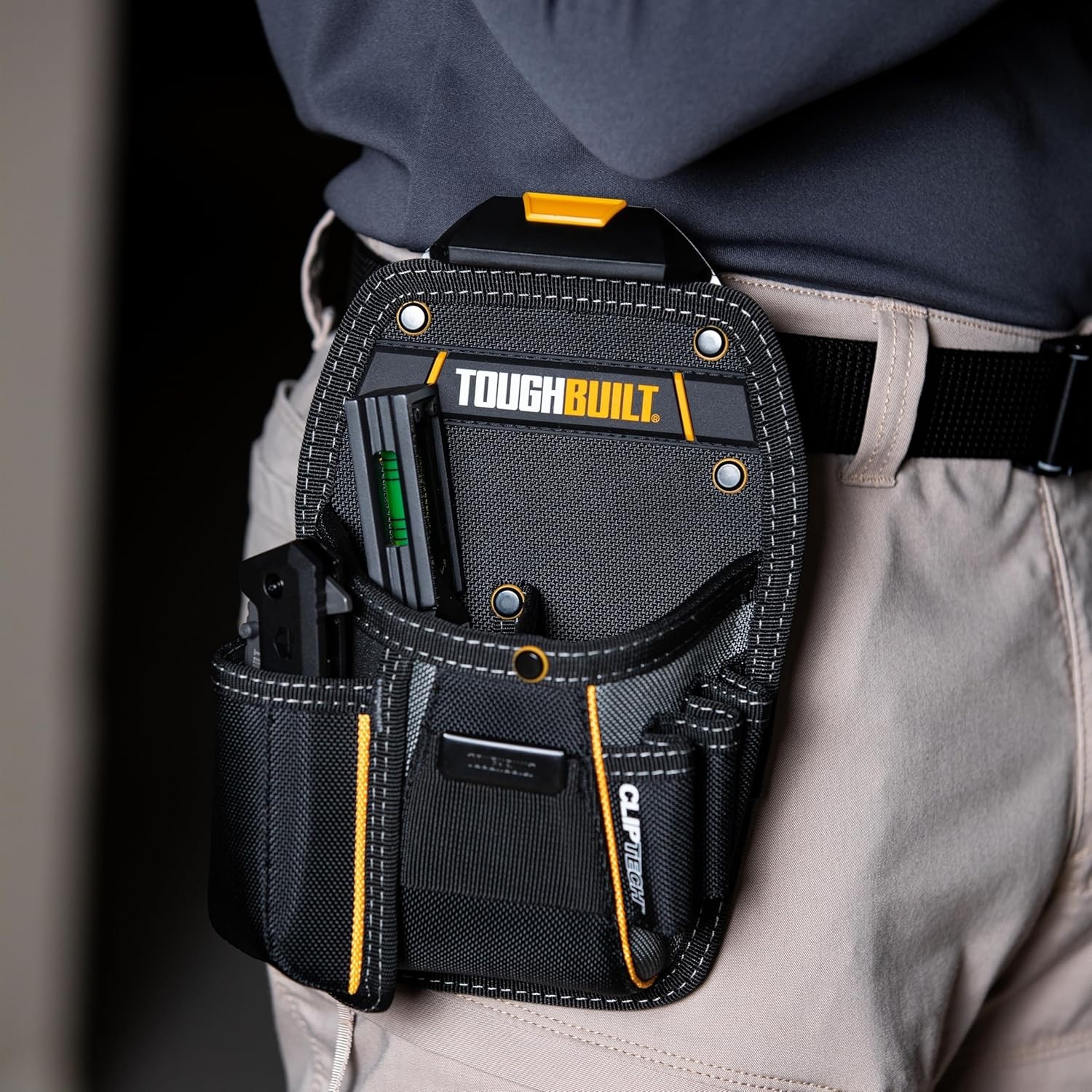 ToughBuilt ClipTech Series – Tool Pouch with Utility Knife Pocket