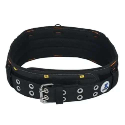 20-222 Heavy Duty Polyester Tool Rig Padded Belt Black for Construction