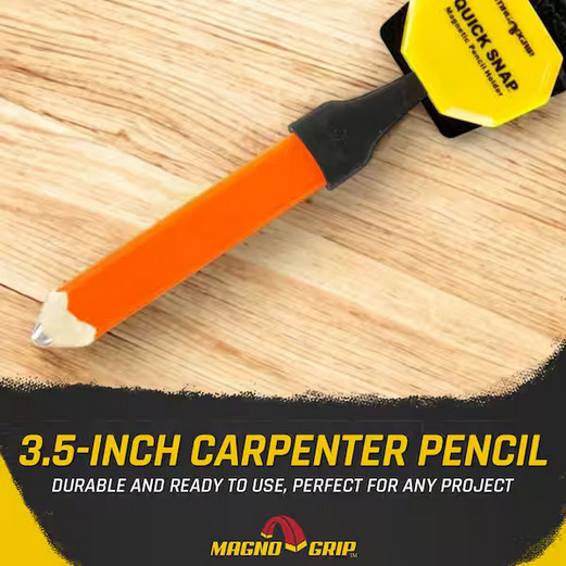 Quick Snap Magnetic Pencil Holder with Belt Clip