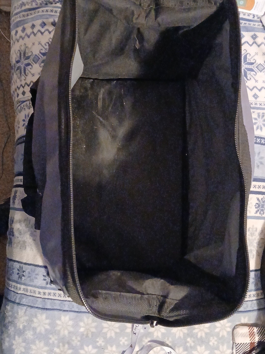 Porter Cable Heavy Duty Tool Bag Soft Sided Tote Handles Zipper Gray Black 16X10