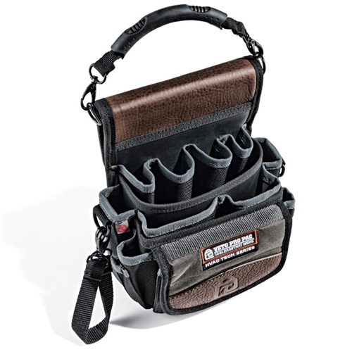 VETO PRO PAC TP4 TOUGH TOOL BAG: 20 VERTICAL TOOL POCKETS // 1 ELEC TAPE STRAP