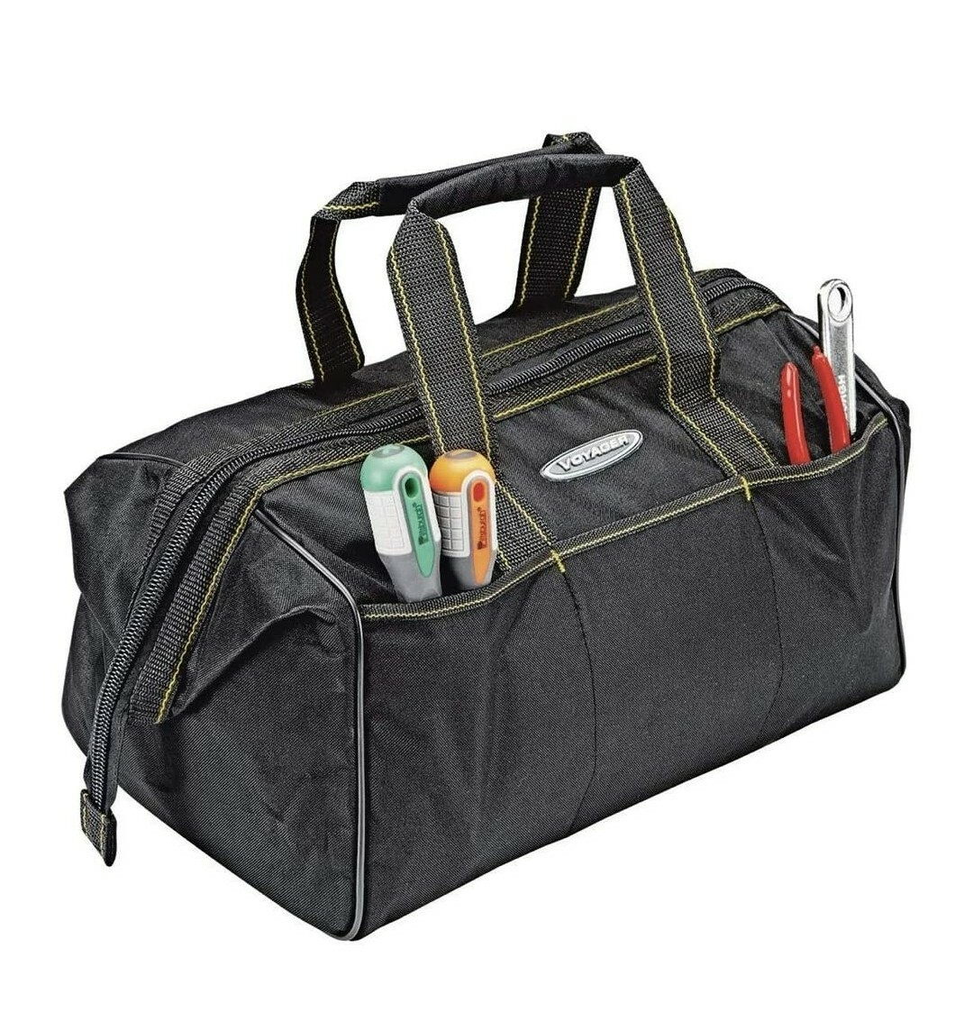 15 inch tool bag Heavy Duty 15″x10″x9″ Tote 6 Exterior & 8 Interior Pockets NEW!