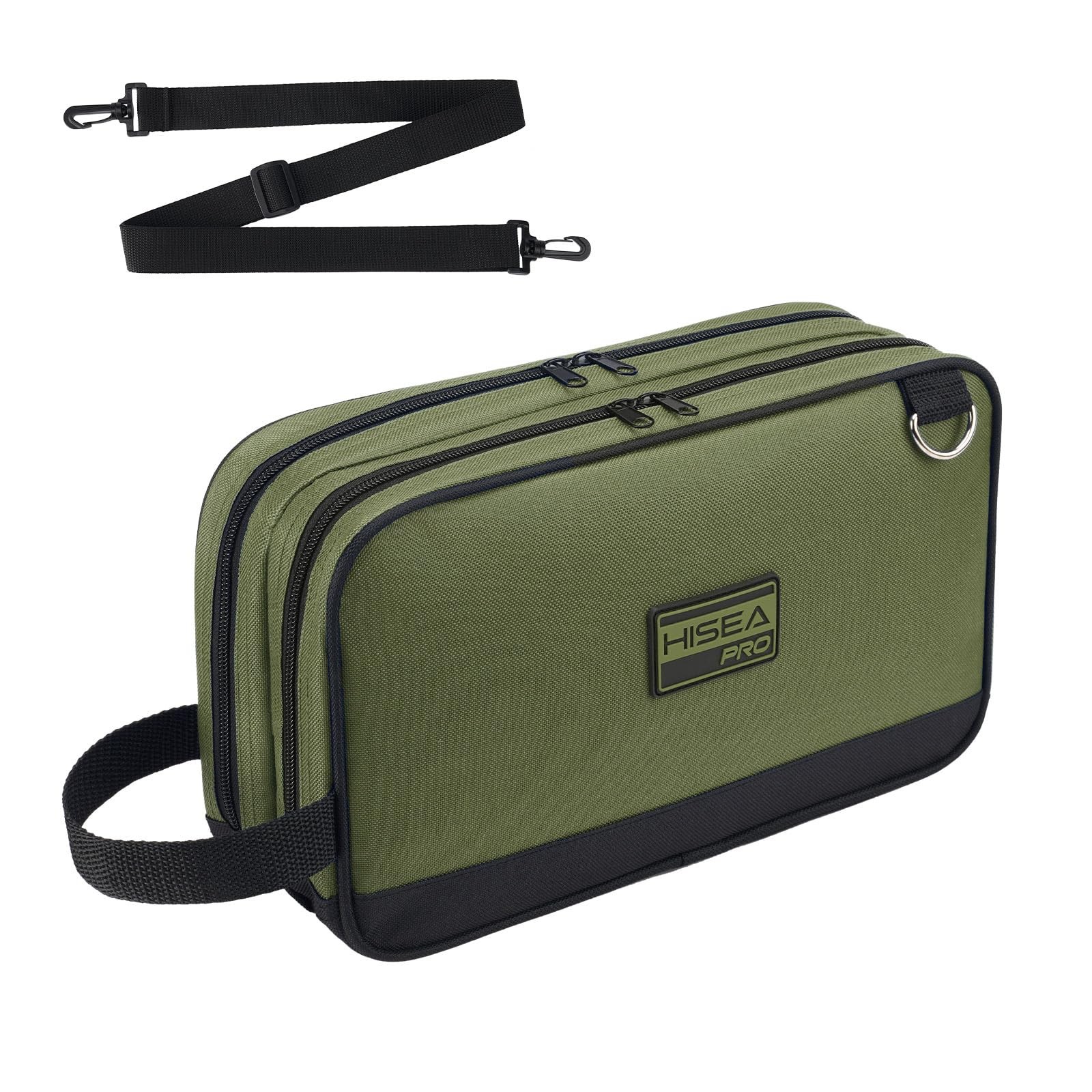 HISEA Small Tool Bag, 12 Inch Tool Pouch with 2 Compartments