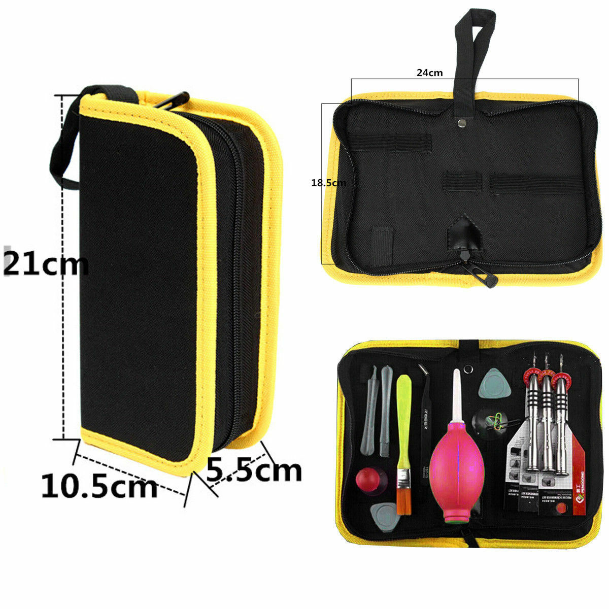 Hardware Toolkit Storage Tools Carrier Bag Oxford Fabric Handy Pouch Handbag Zip