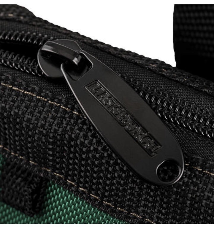 Masterforce® 12″ 3-Pocket Tool Bag Large zippered&Heavy-duty 1680 Brand New