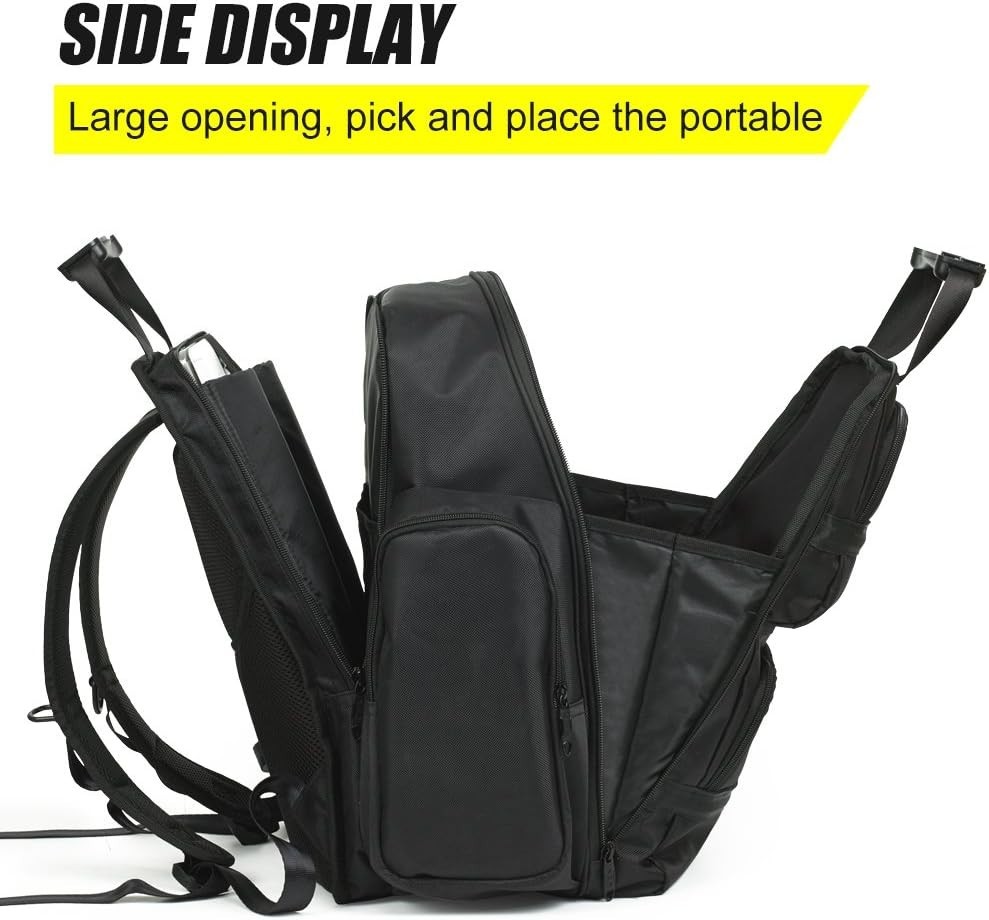 Durable 1680D Polyester Tool Backpack – Perfect for Electricians & Plumbers
