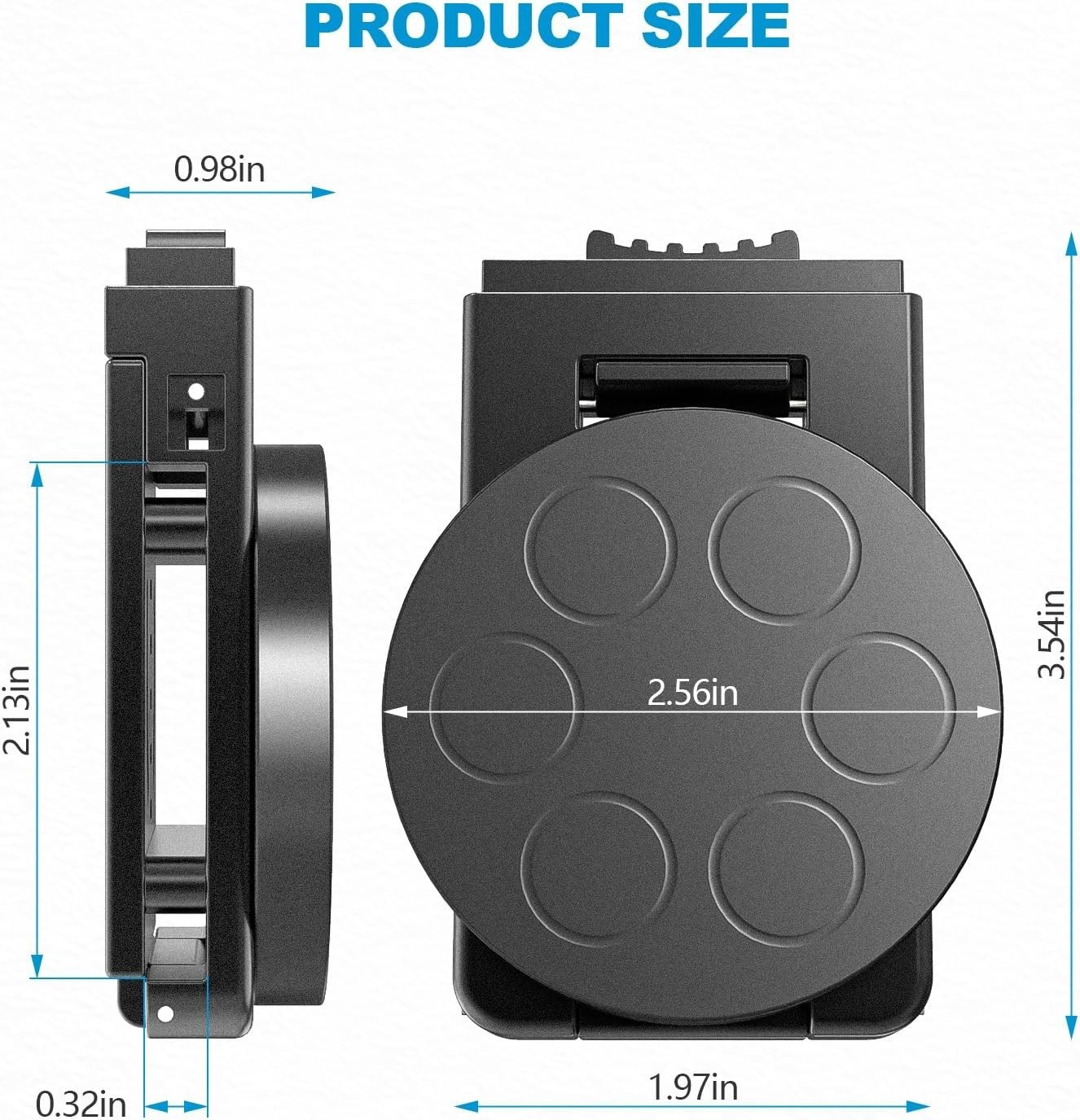 Lightweight Magnetic Clip for Tools
