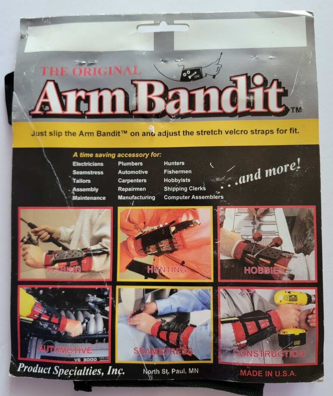 The Original Arm Bandit – Adjustable Magnetic Arm Band For All Projects.