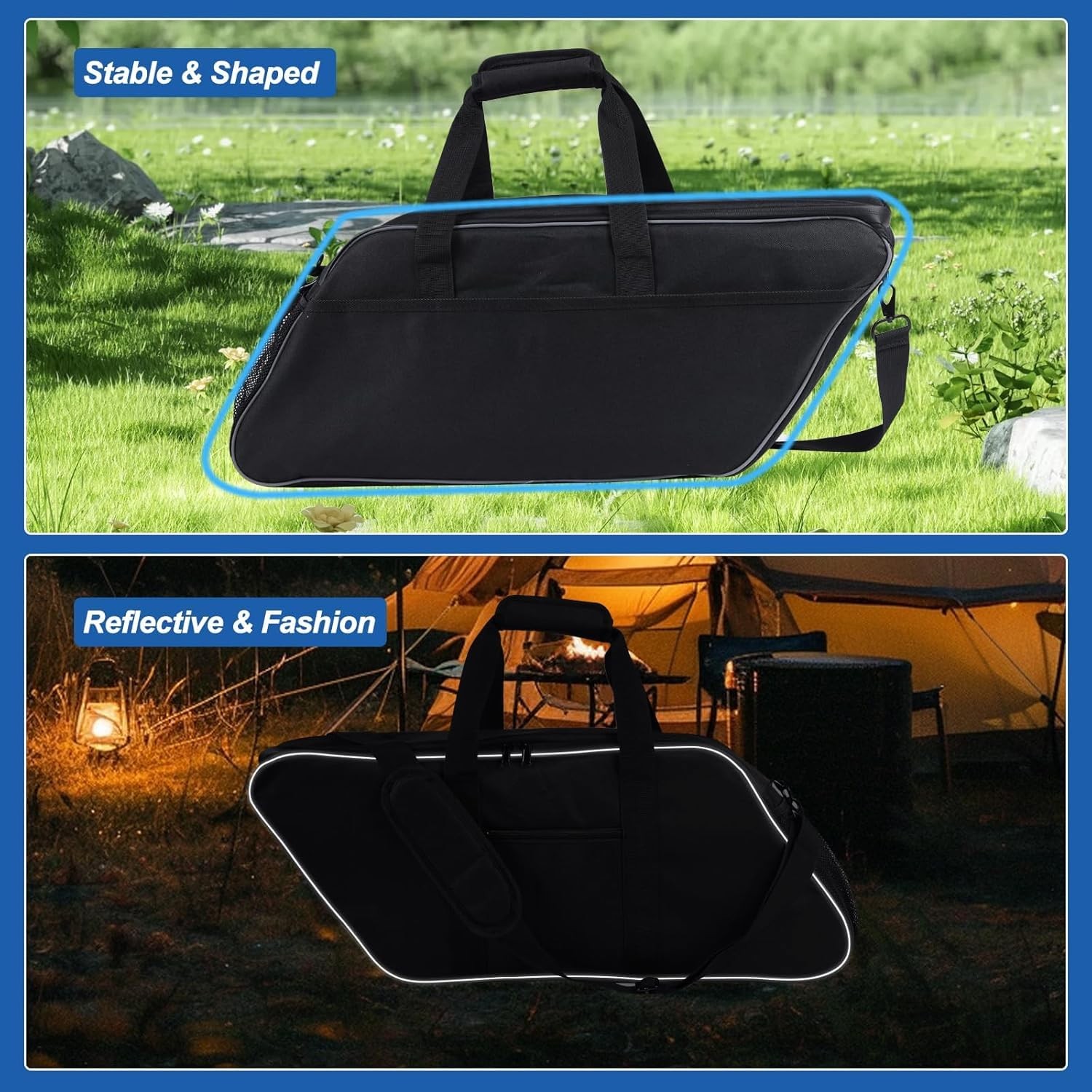 Motorcycle Saddlebag Cooler Bag, Leakproof Saddle Bag Cooler Beverage Waterproof