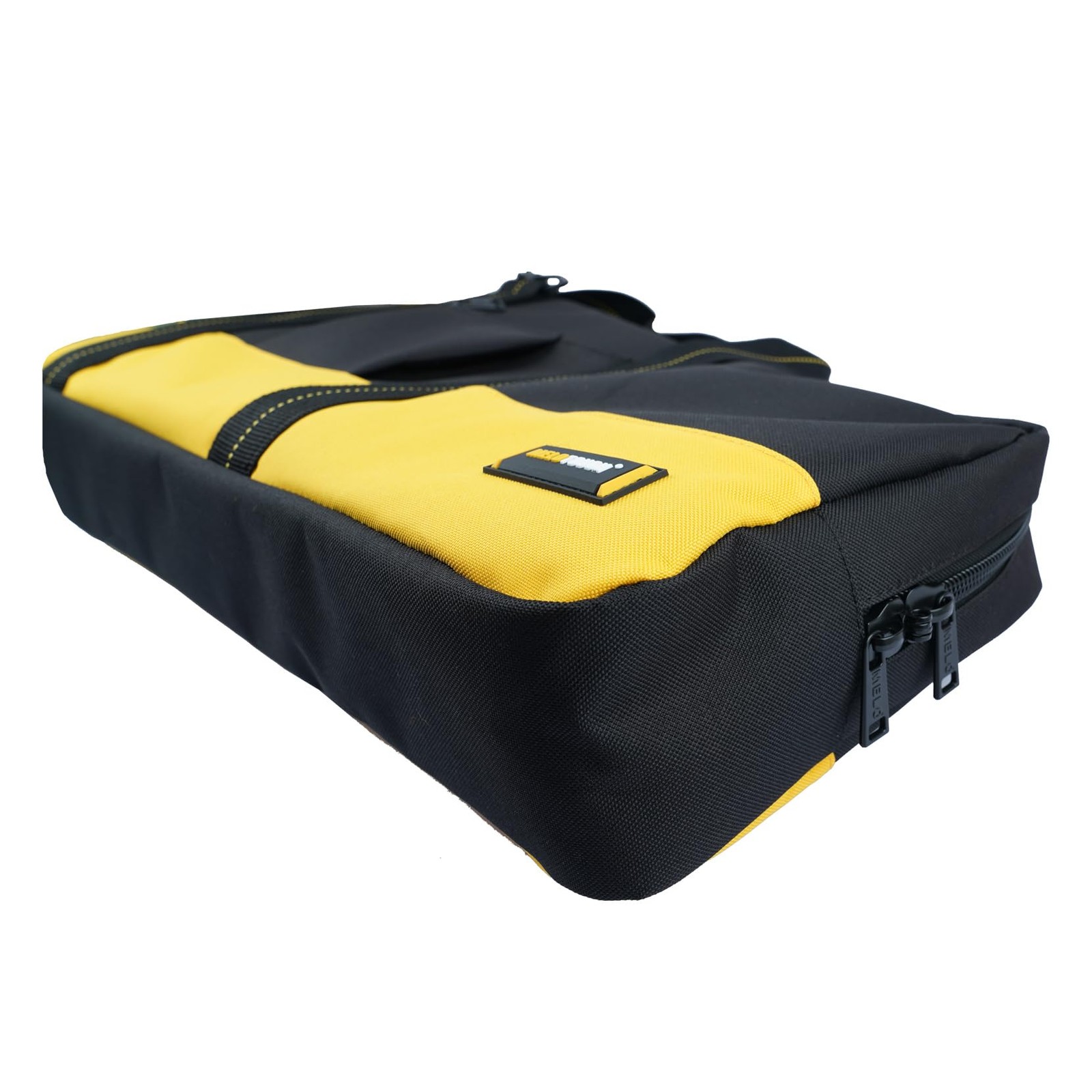 22 inches (L) x 14 (W) x 4 (H), Yellow Framing Nail Gun Bag
