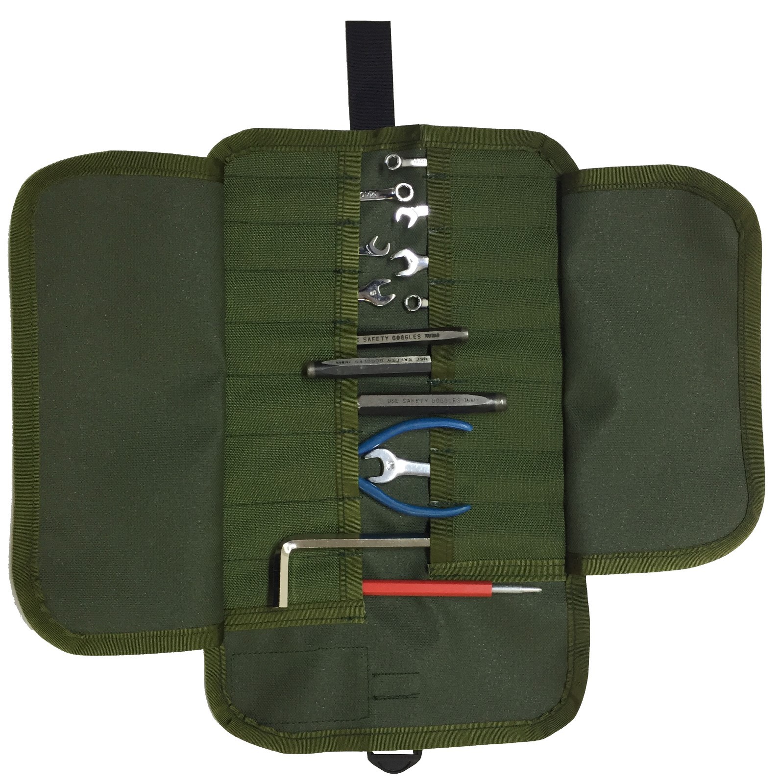 ToolPak brand Tool Roll by Paktek ToolRoll Wrap NSN # 5140-00-356-4503