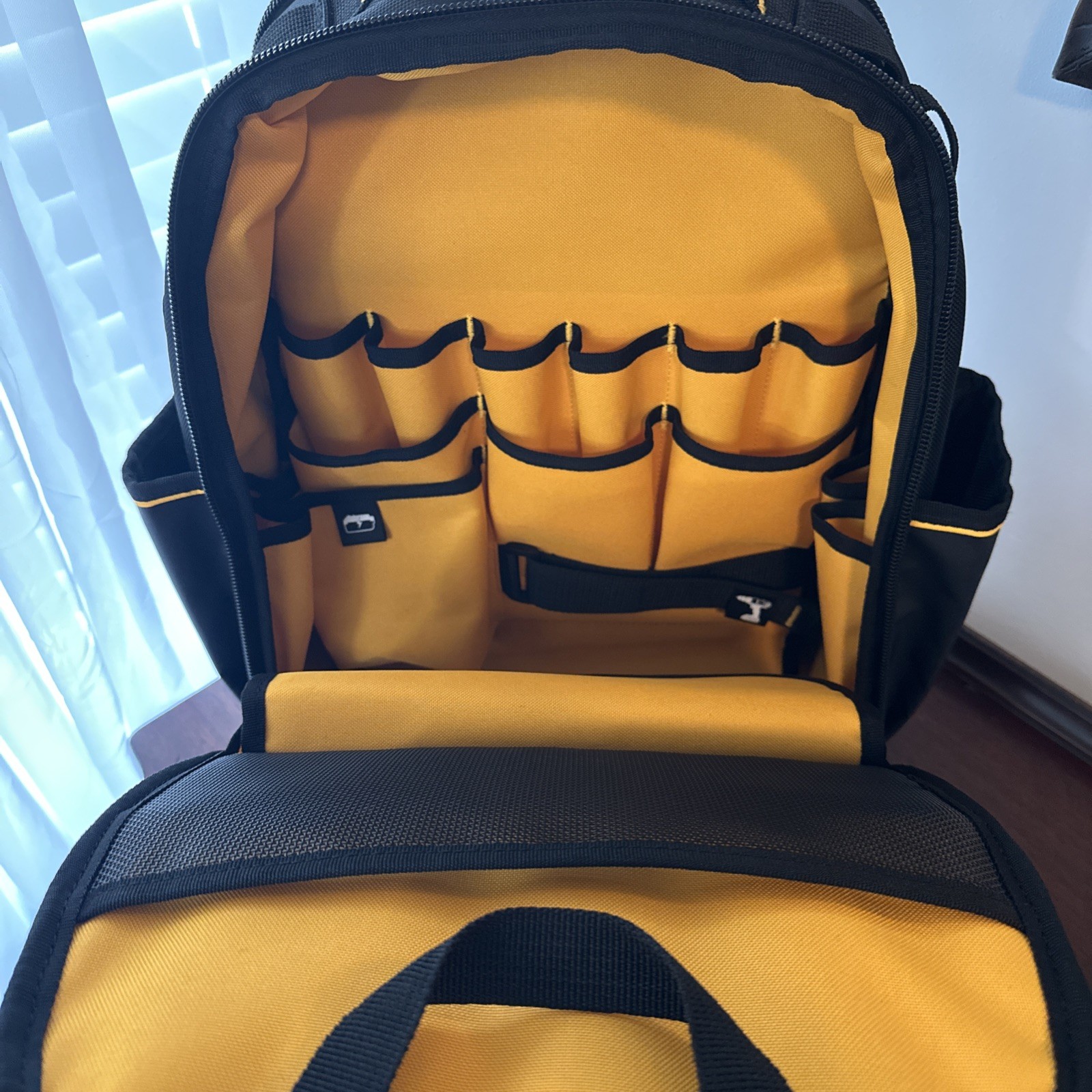 DEWALT DWST560102 Tool Backpack, Durable Water-Resistant Storage & Organization