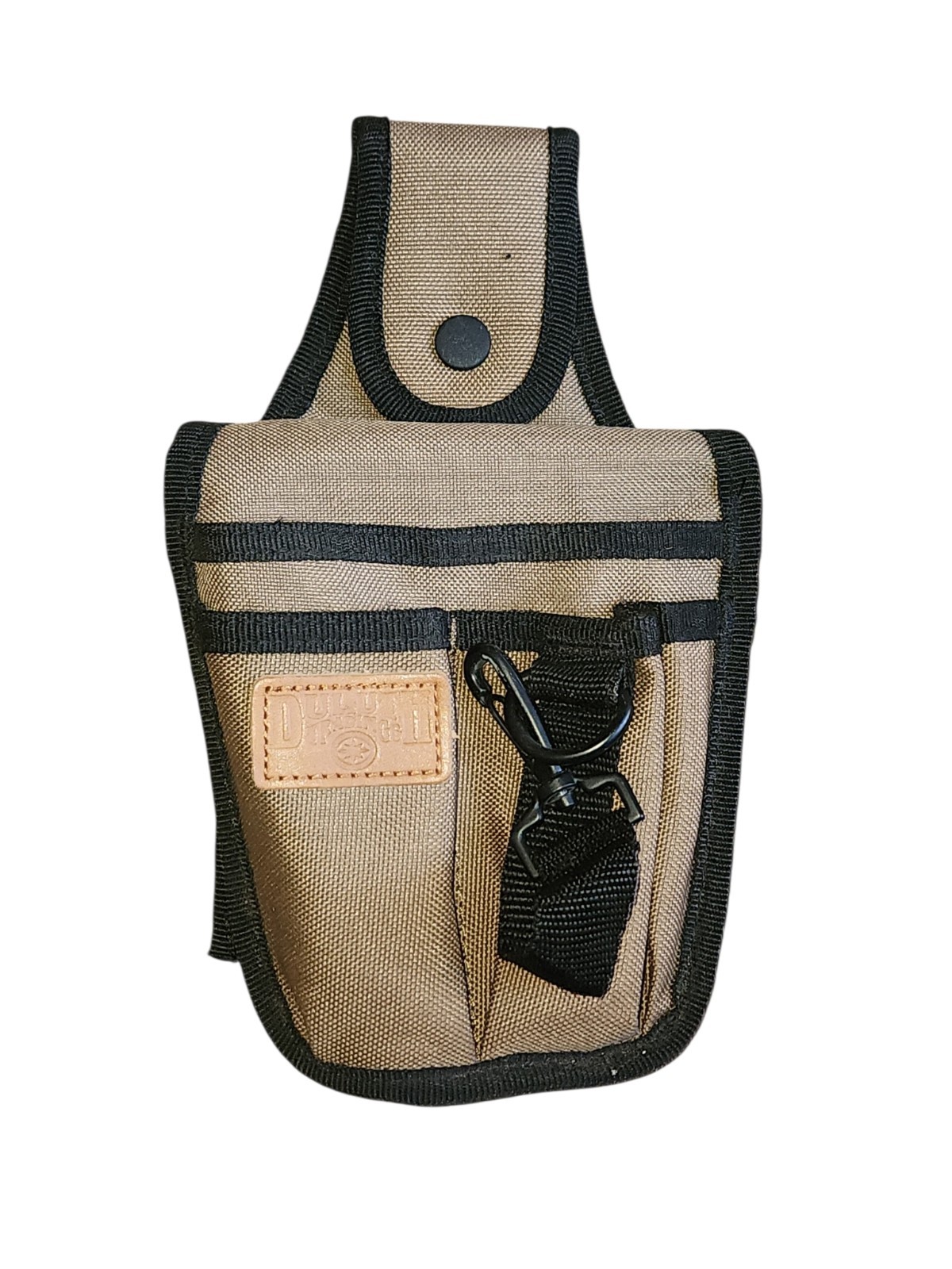 Duluth Trading Canvas Utility Tool Carry Pouch Brown Inside Waistband Belt