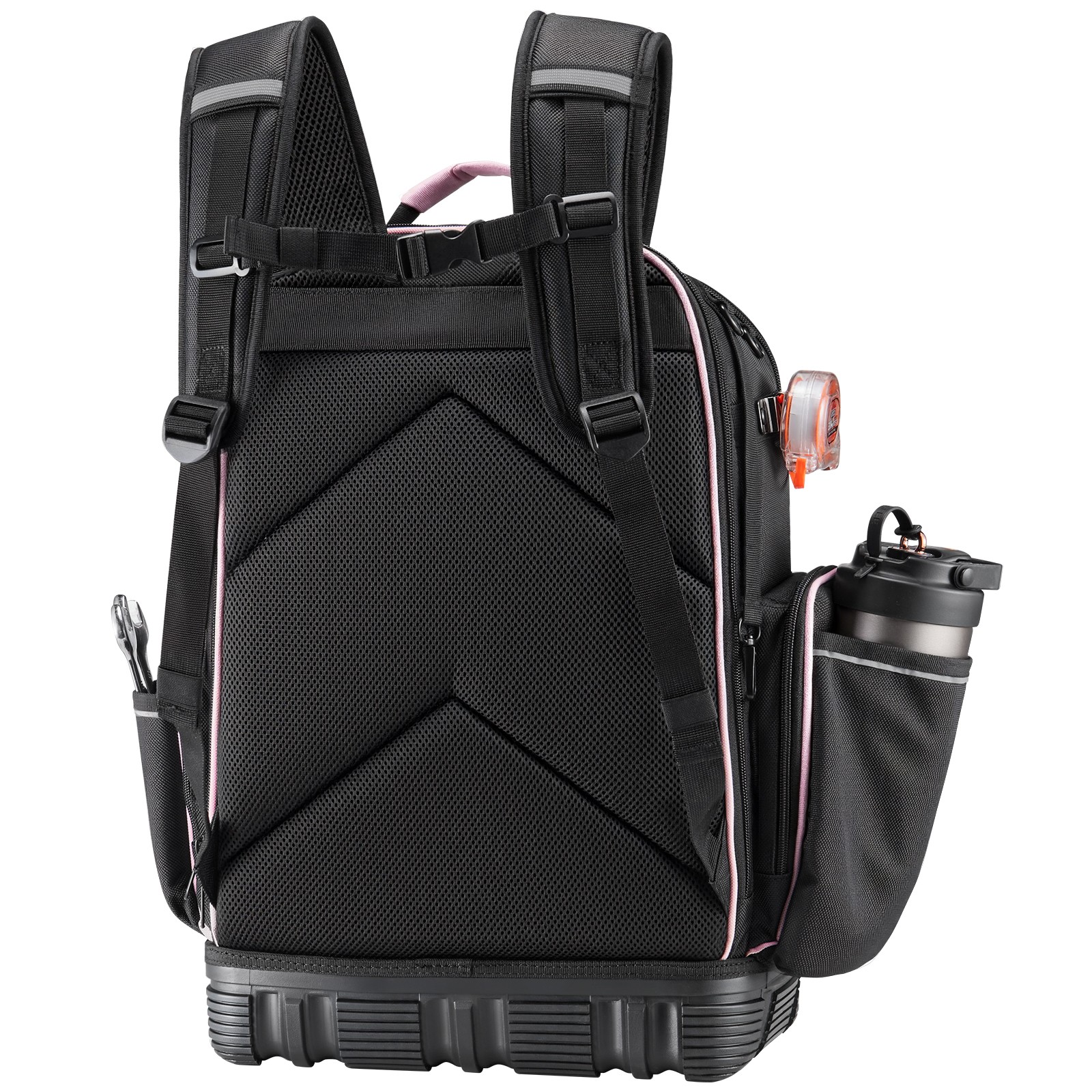 Tool Backpack 56 Pockets Tear-resistant Jobsite Backpack for Electrician