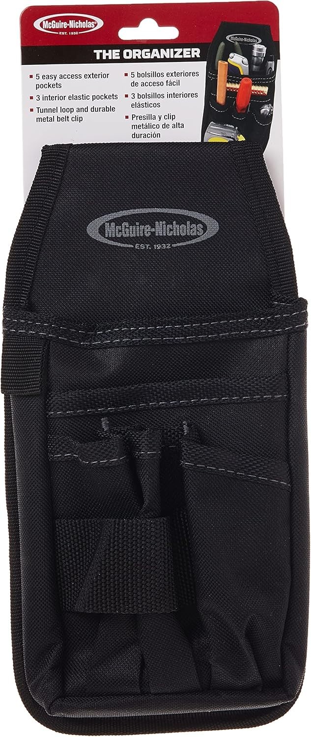 Versatile Mini Nylon Tool Pouch for Efficient Organization – 5 Pocket Design