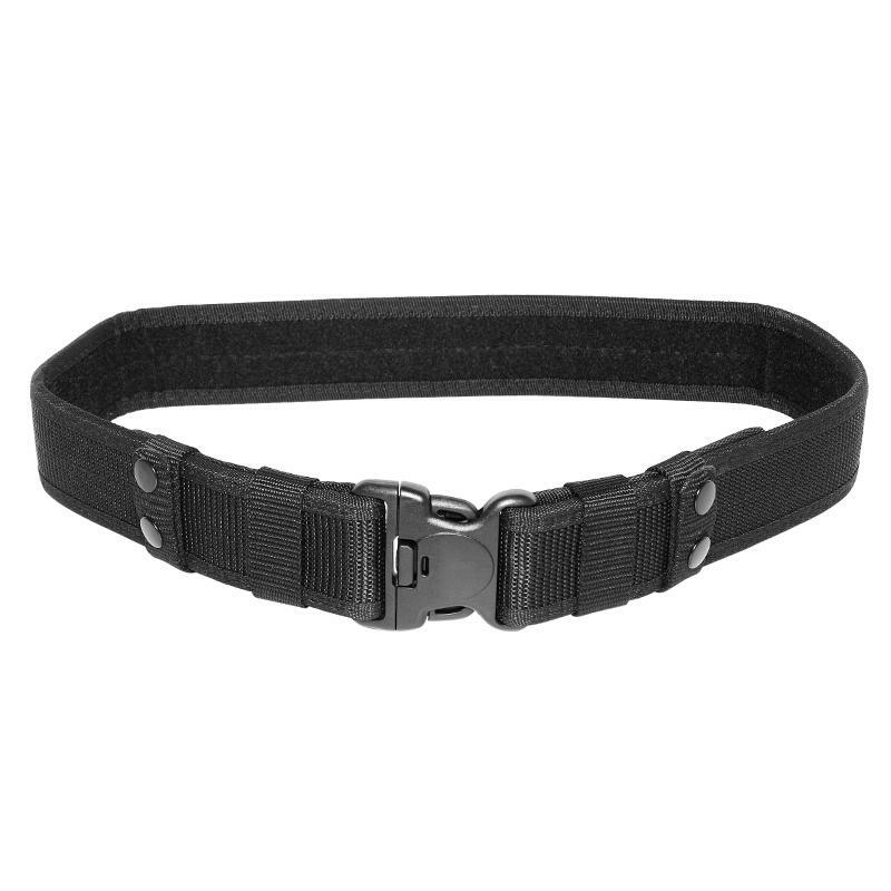 Unisex Nylon Military Tactical Waist Belt Quick Release Buckle Adjustable