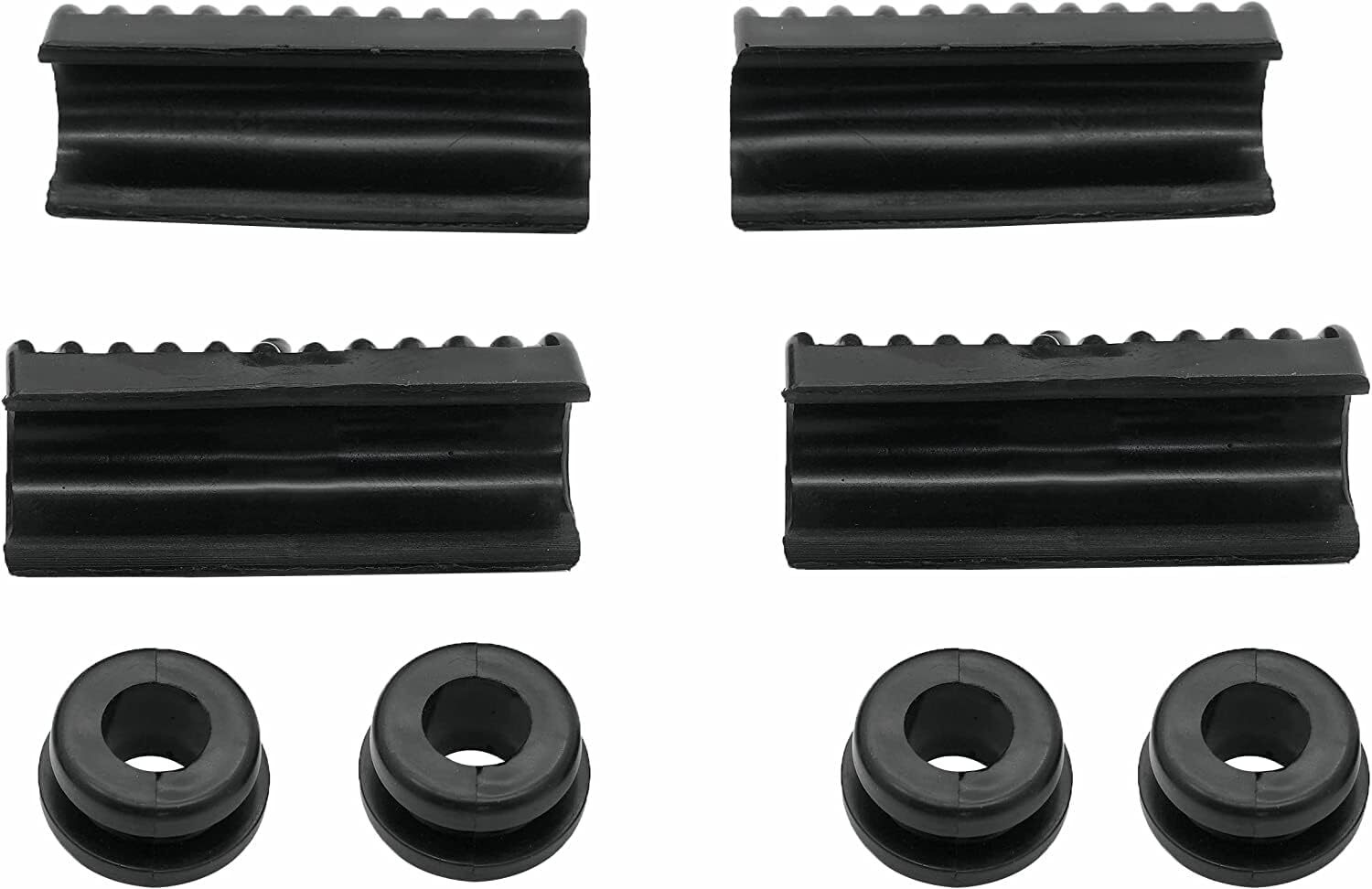 Hard Saddlebag Rubber Grommets Support Cushions Fits For Harley Touring Stree…