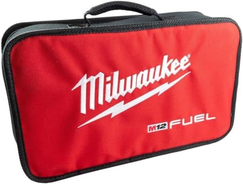 Milwaukee Tool Bag – Tough Industrial High Quality Soft Zip Case Power Pro Red