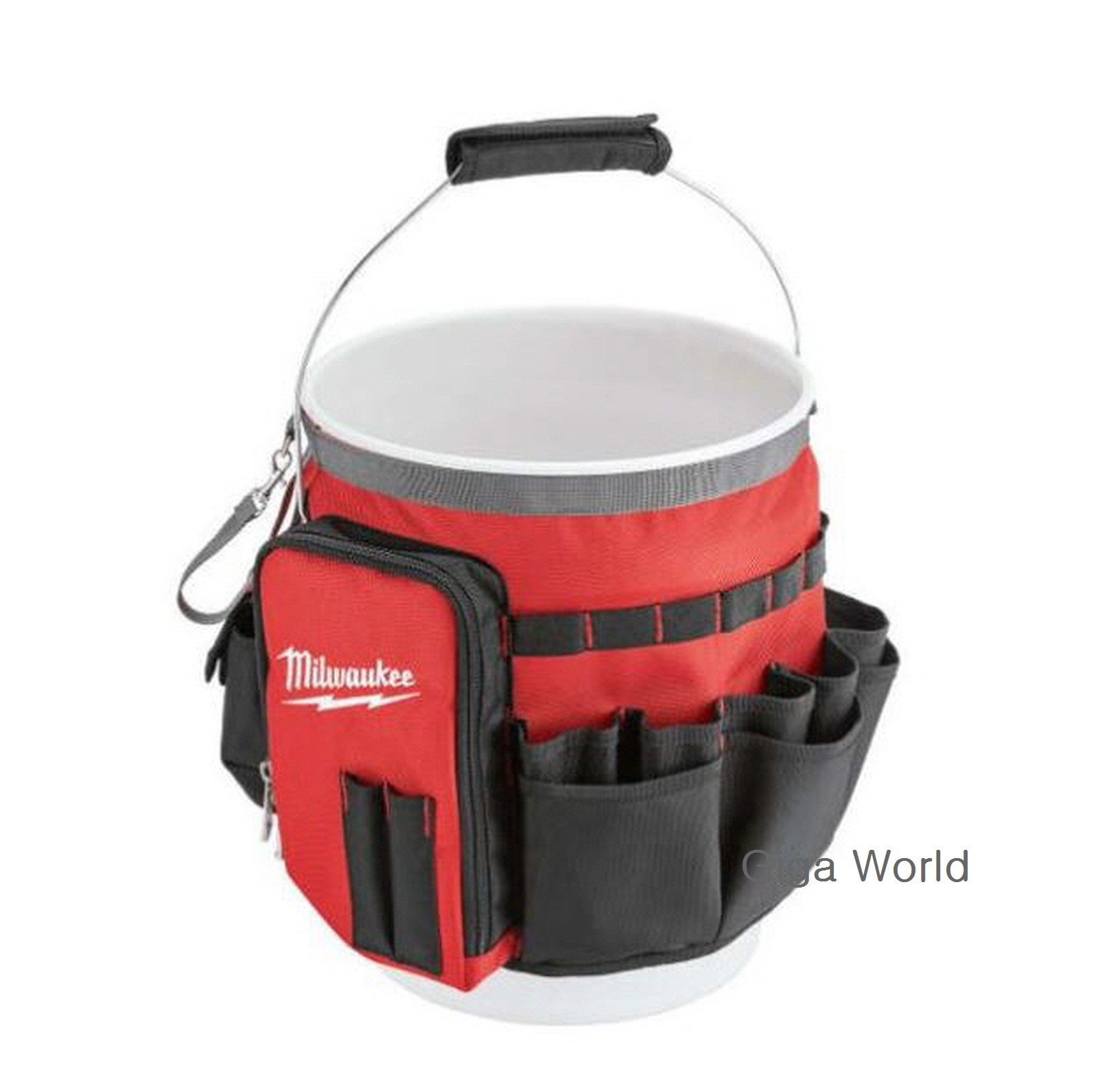 Milwaukee 48-22-8175 Bucket Organizer Bag with 32 Exterior Pockets Tool Storage