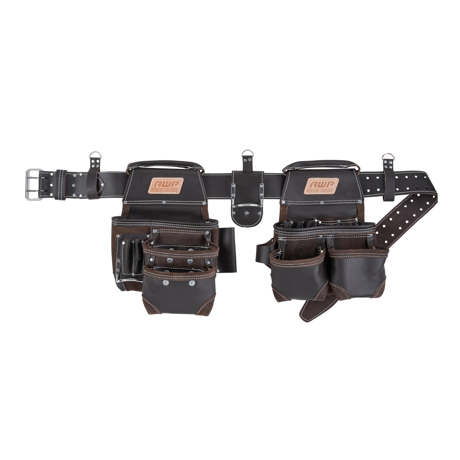 Trapjaw Oiltan Leather Tool Rig l9031 Brown