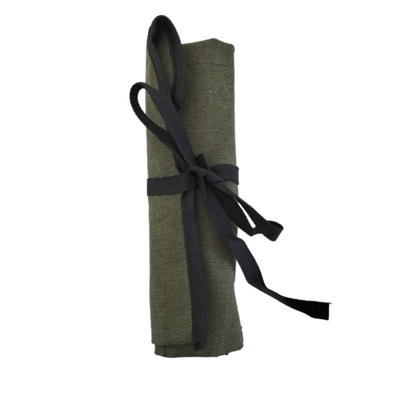 315x280mm Wrench Roll Up Tool Roll Pouch Bag with 4 Pocket Waterproof Canvas Bag