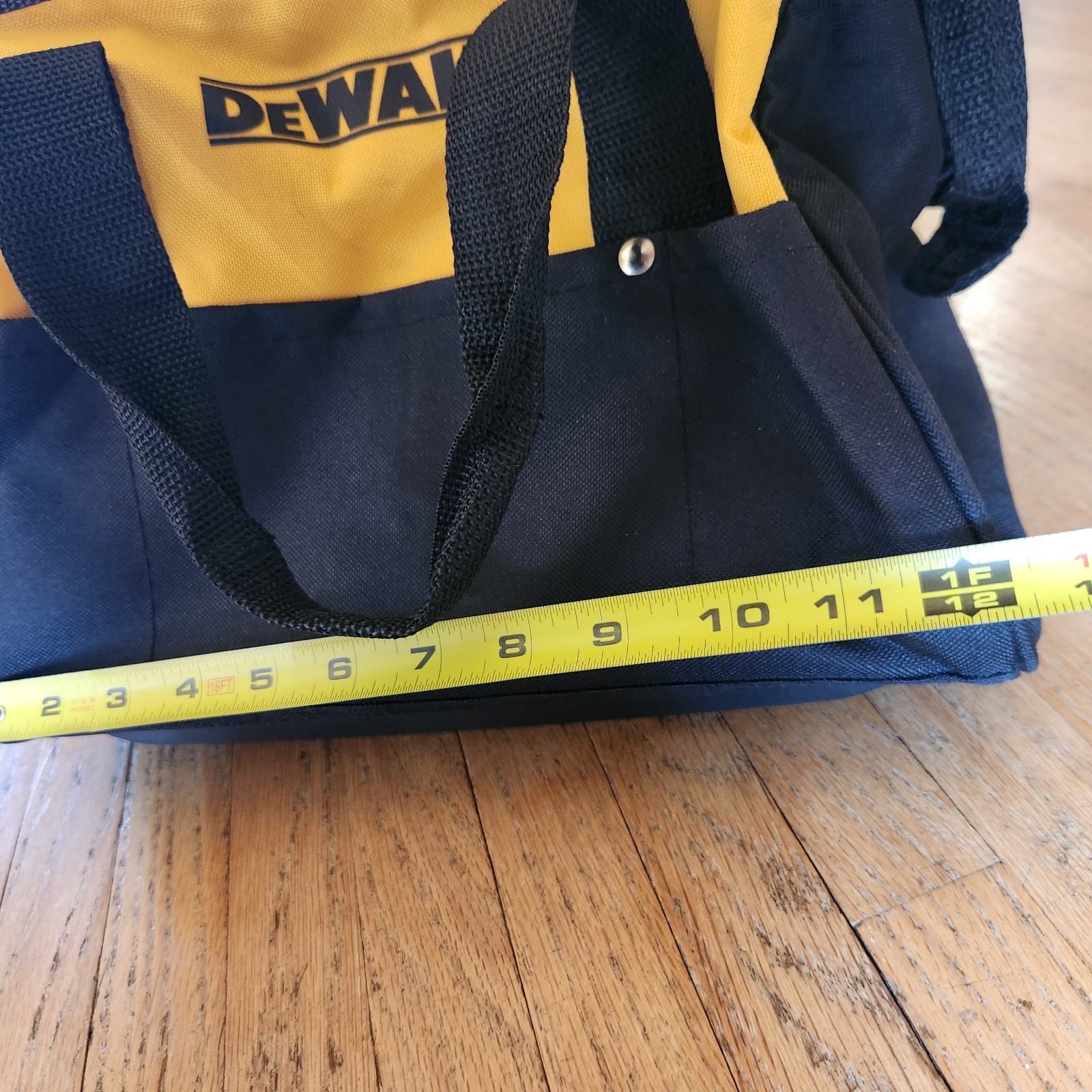 DEWALT 13in Contractor Tool Bag Black/Yellow N381993