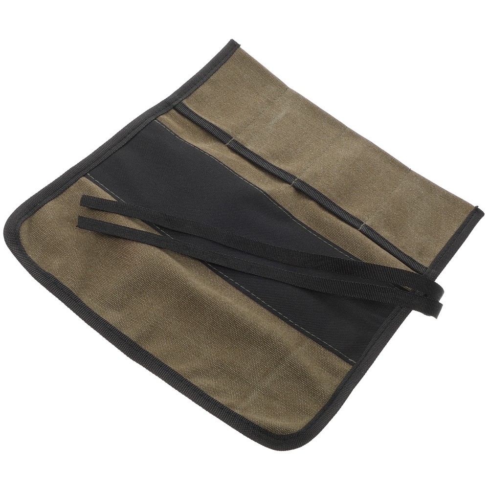 3 Count Canvas Tool Roll up Bag Multi Functional Rollup Bags for Men