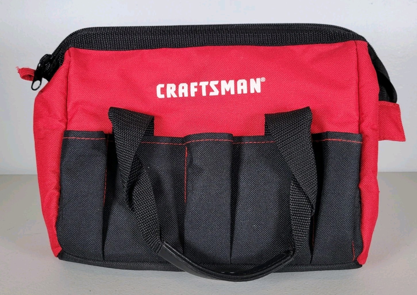 Craftsman Red Black 12″ Wrench Screwdriver Tool Set Carry Bag 1233H