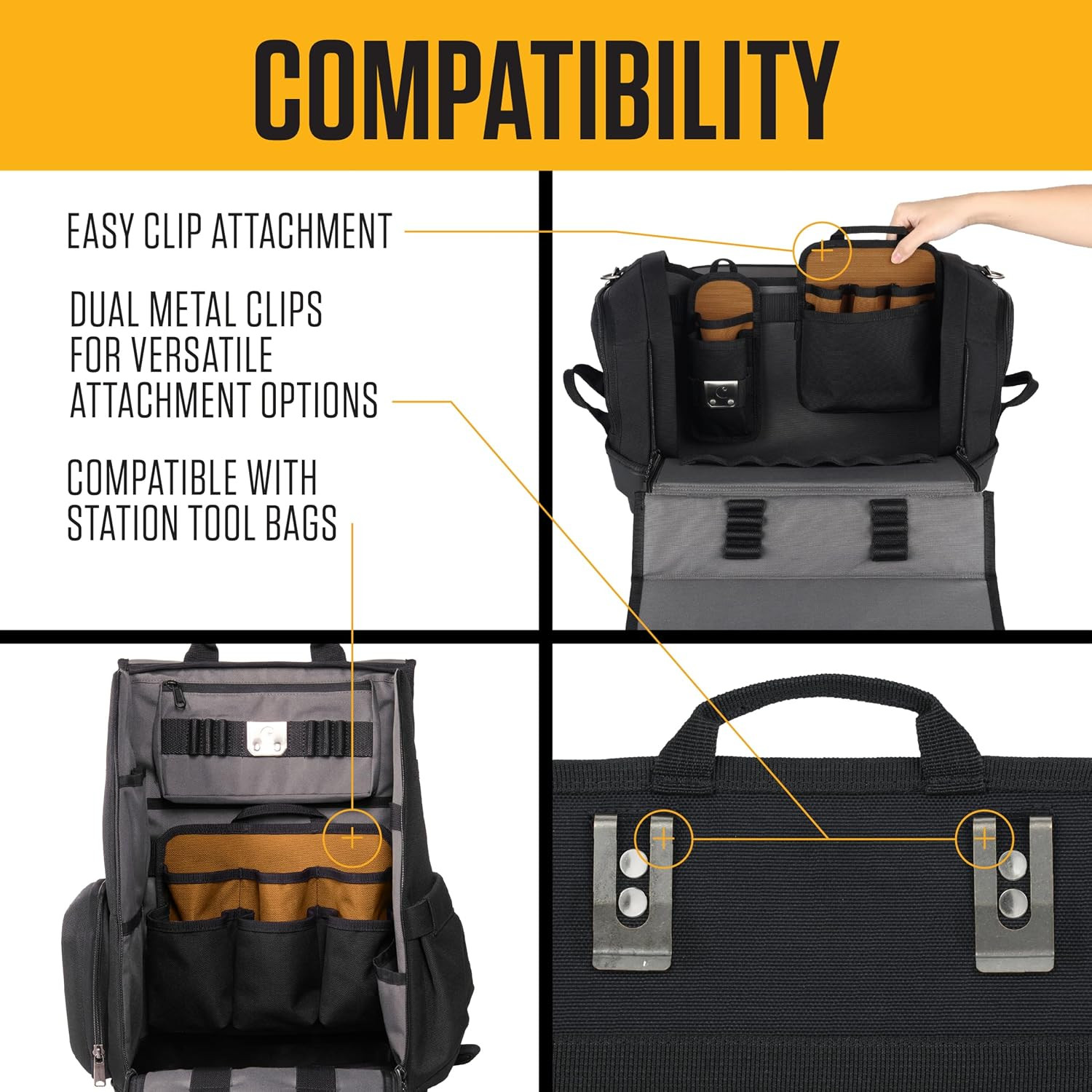 Carhartt Station Large Tool Pouch Carhartt Brown