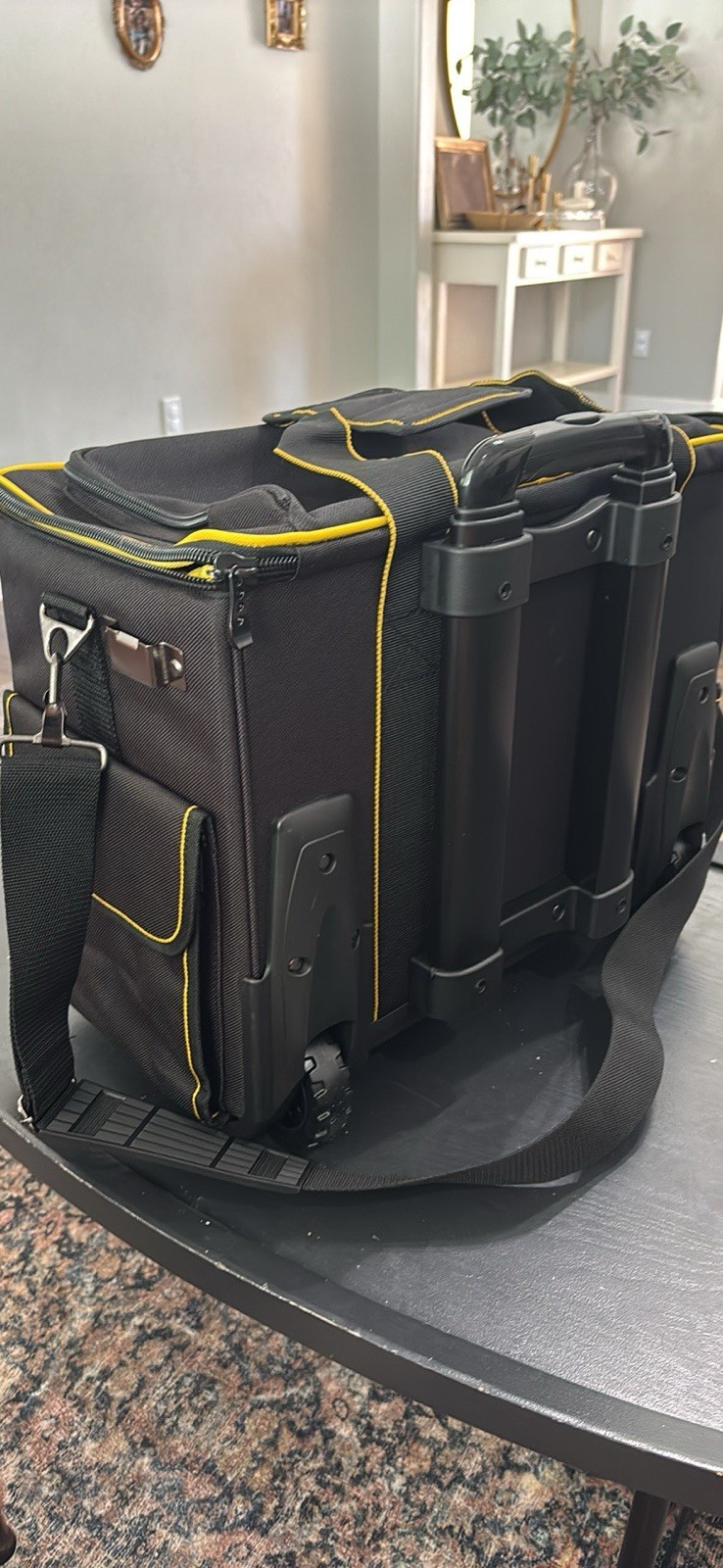 Winhunt Rolling Tool Bag with Wheels Heavy Duty Storage Organizer, Rolling Bag