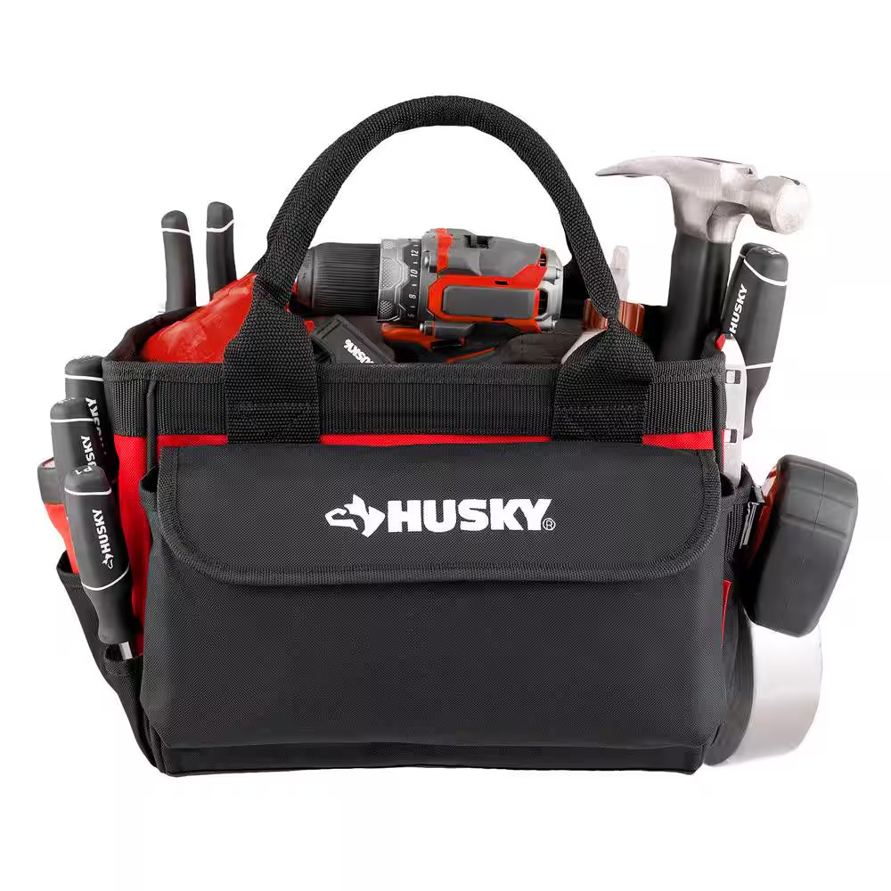 14 In. Open Tool Bag with 15 Pockets Free Shipping New