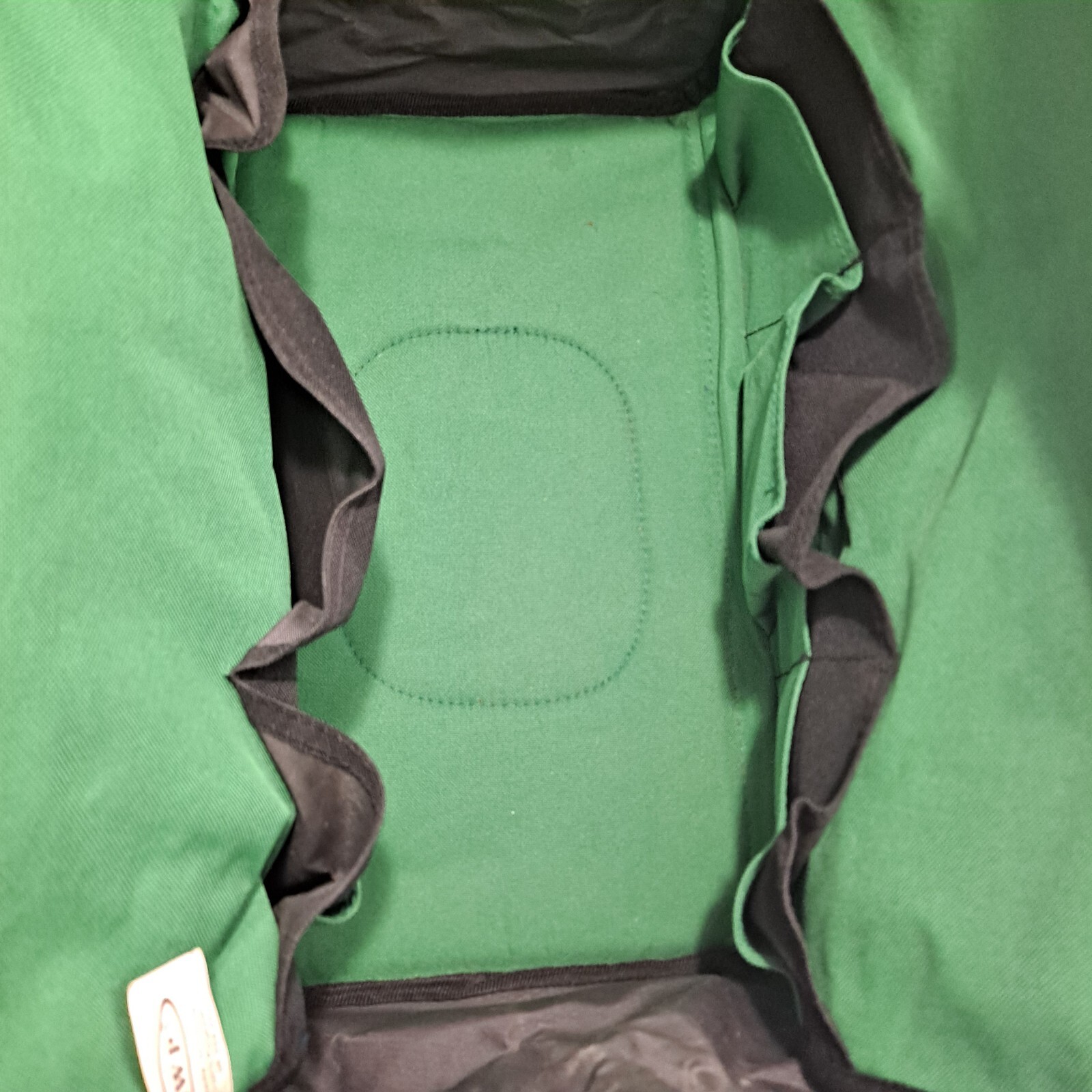AWP Tool Bag Work Tote Black Green Barber w/ Handles