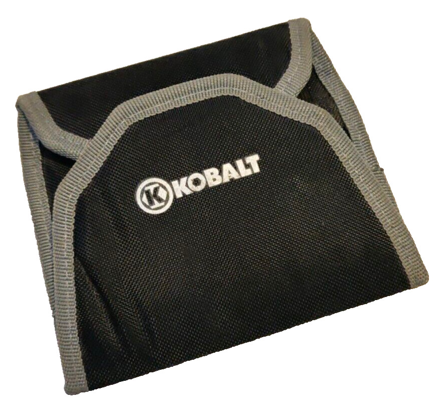 Kobalt Multi Tool Belt Clip on Pouch – Used, Black, Hook and Loop, Utility