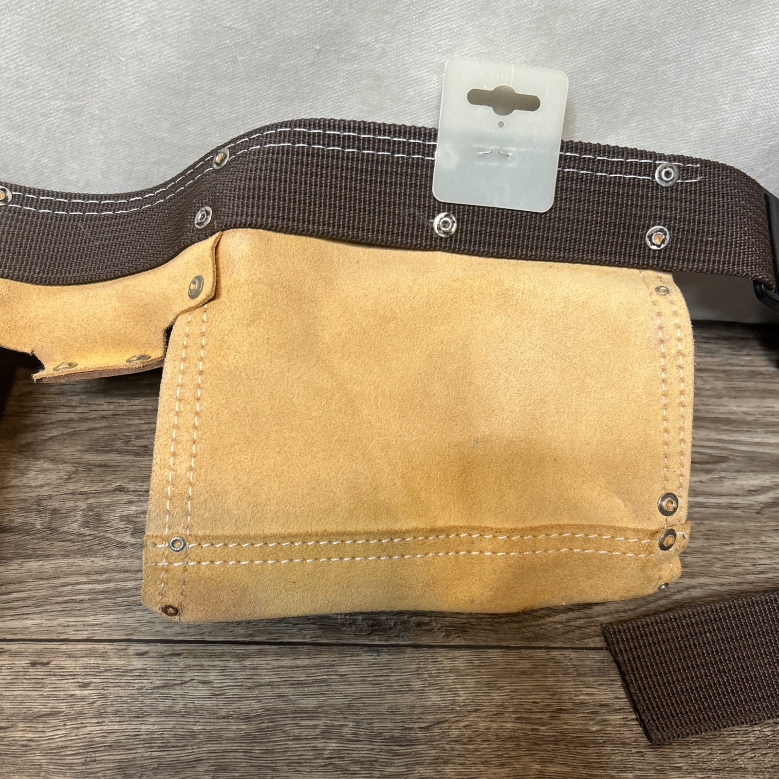 Voyager 10 Pocket Carpenter’s Tool Belt Split Leather 41313 Hammer Holder New