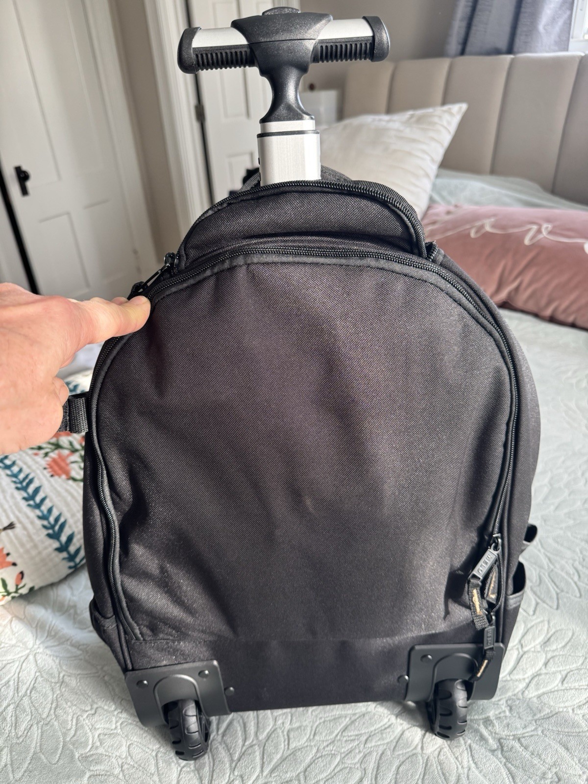 NEW w/Tags Wheeled Rolling Tool Backpack – Heavy-Duty Tool Bag with Wheels
