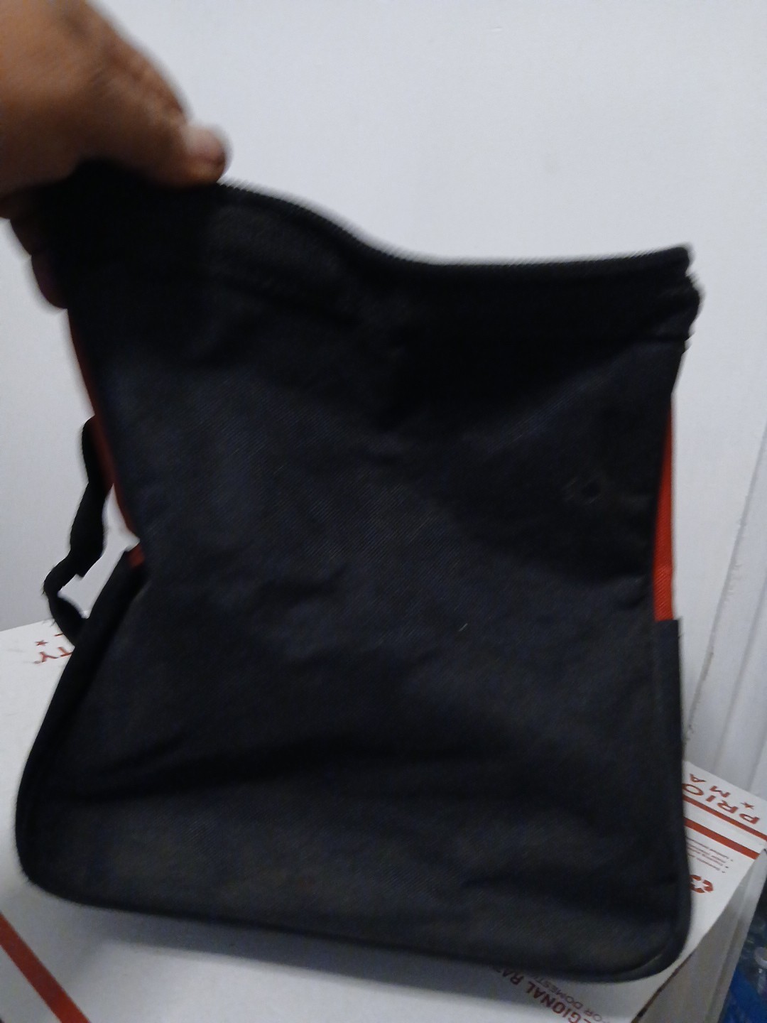 #be953? Snap-On Tools Nylon Tool Bag Zippered 12x10x10 Inch Heavy Duty Mechanic