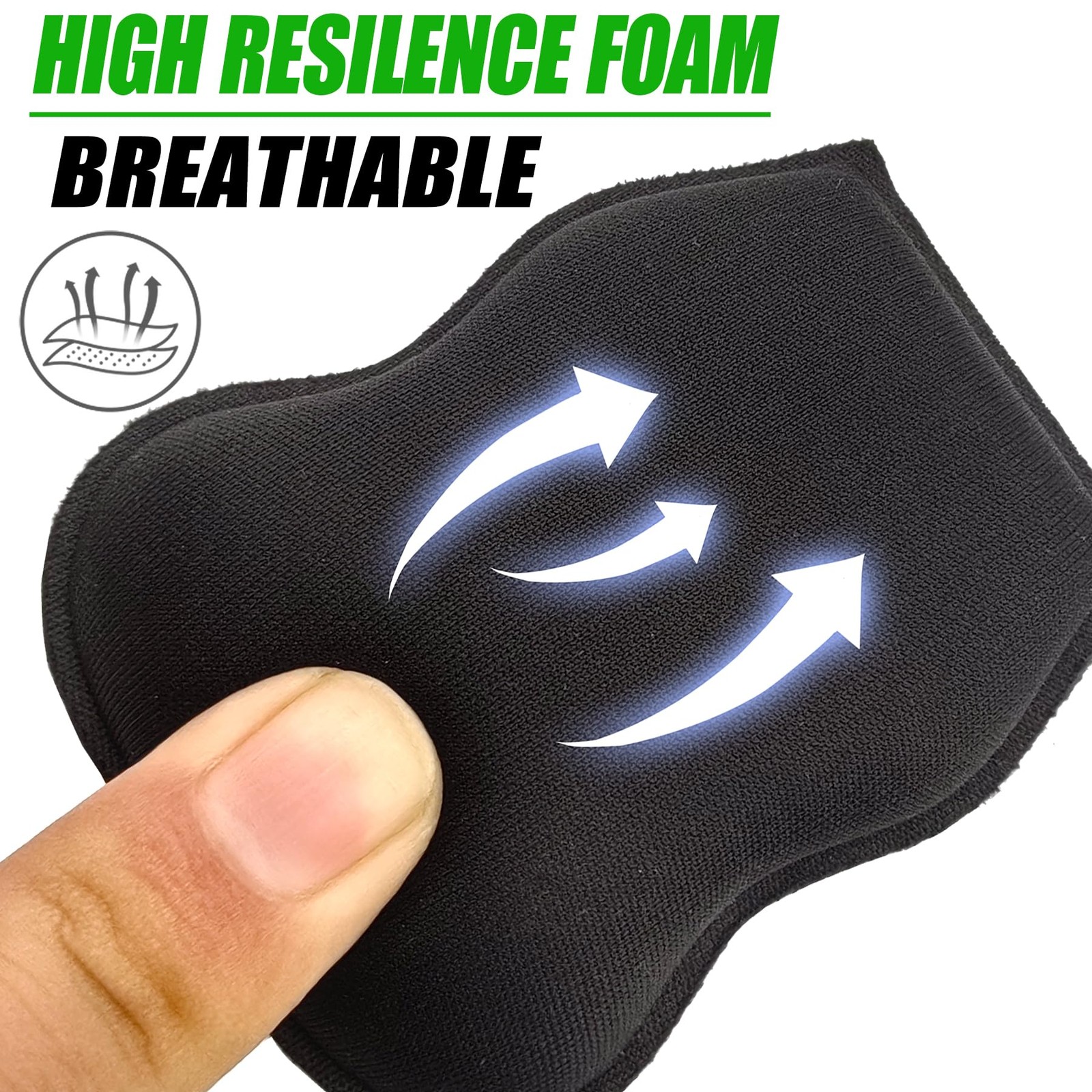Wedge Pillow Kit for IWB Holsters, Universal Adhesive Pad, Backer Concealed C…