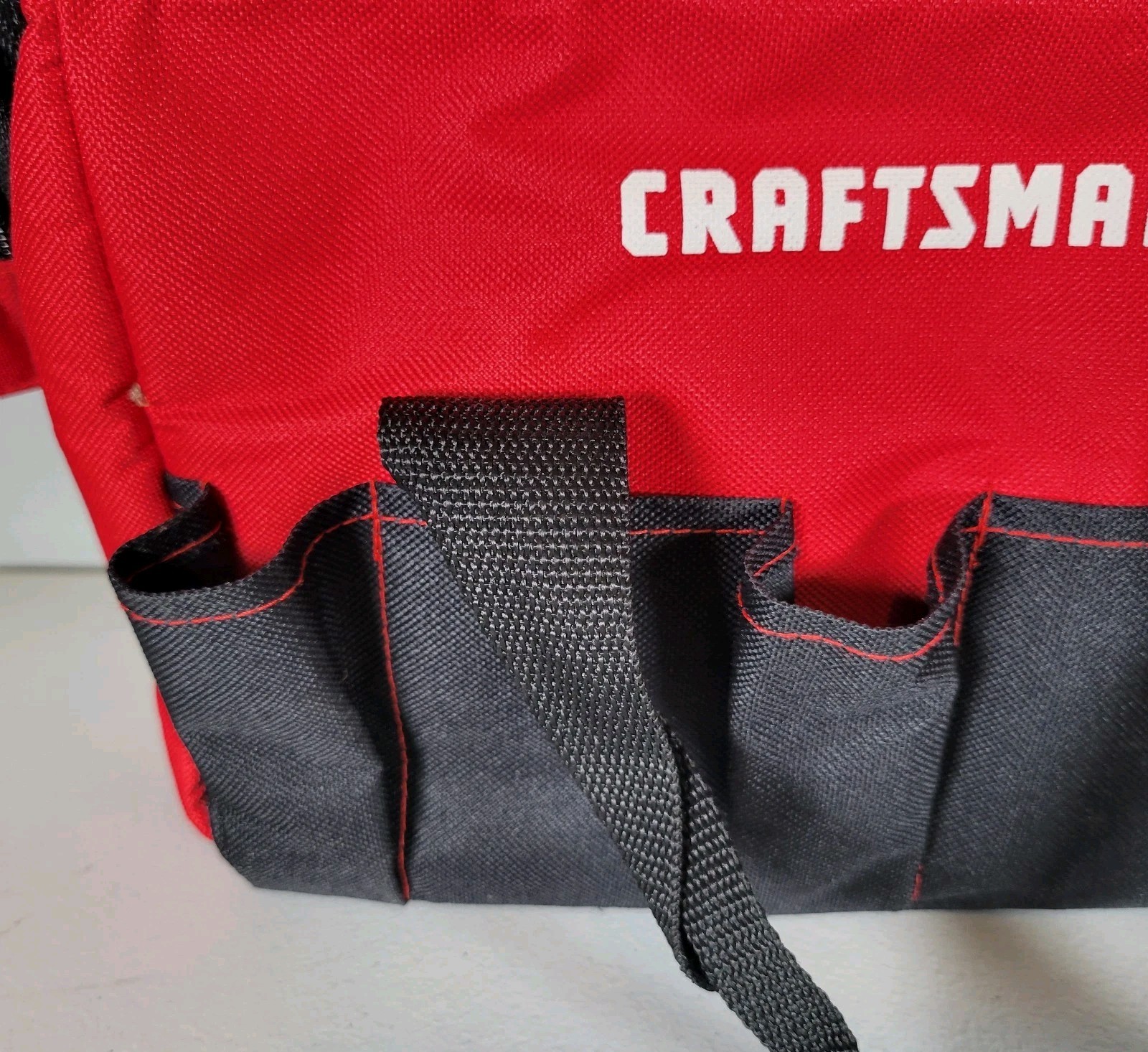 Craftsman Red Black 12″ Wrench Screwdriver Tool Set Carry Bag 1233H