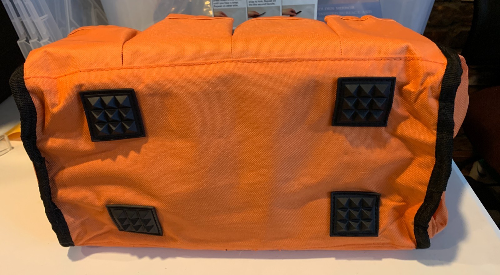 Torelli 12.5″ Collapsible Tool Bag 14 pockets Orange/Black NEW